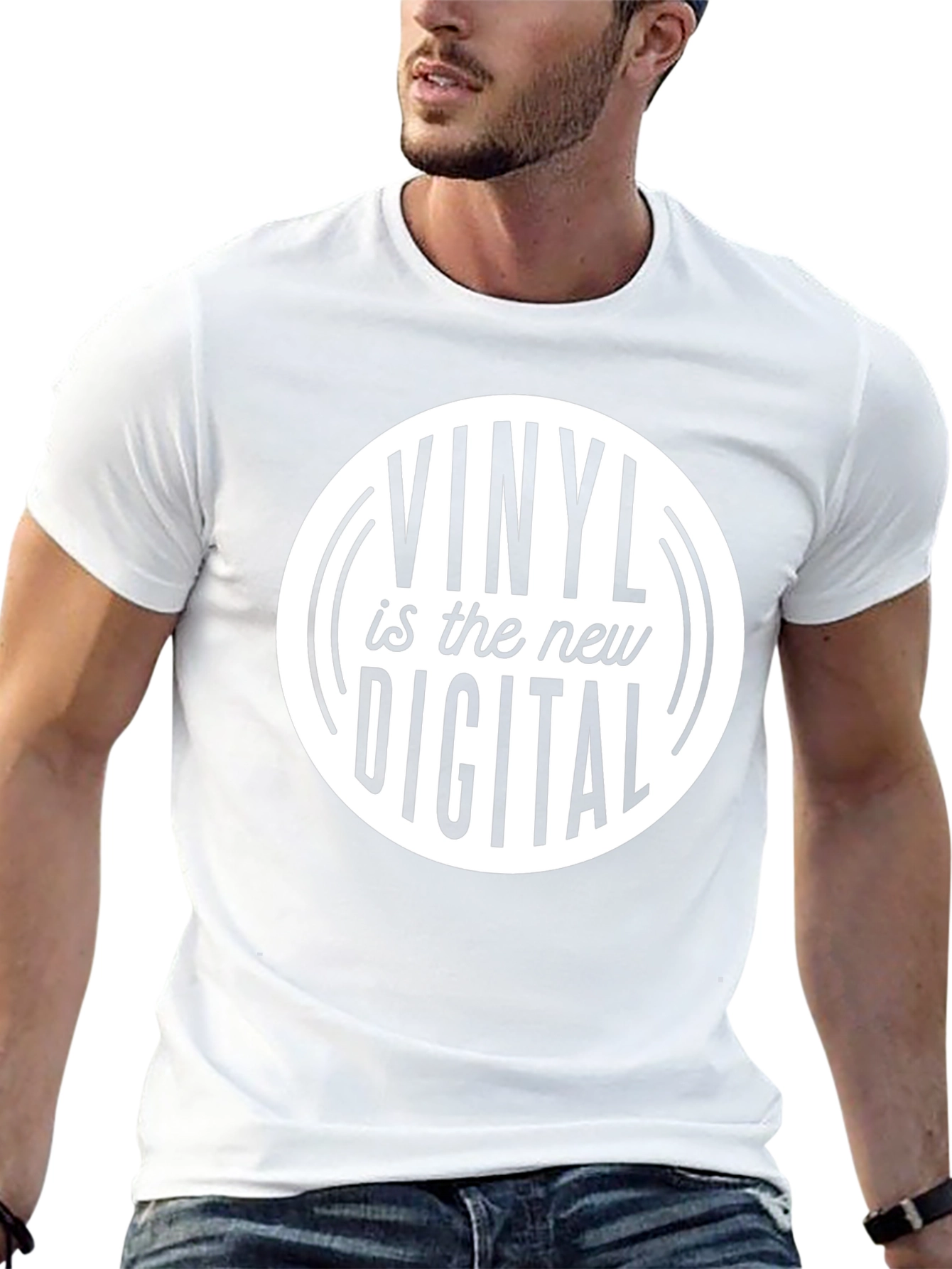 Vinyl is the New Digital Graphic Tee