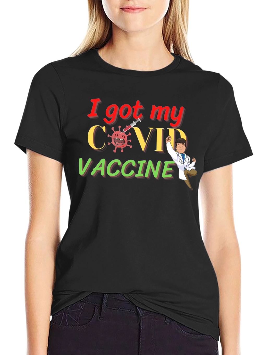 I Got My COVID Vaccine Graphic Tee