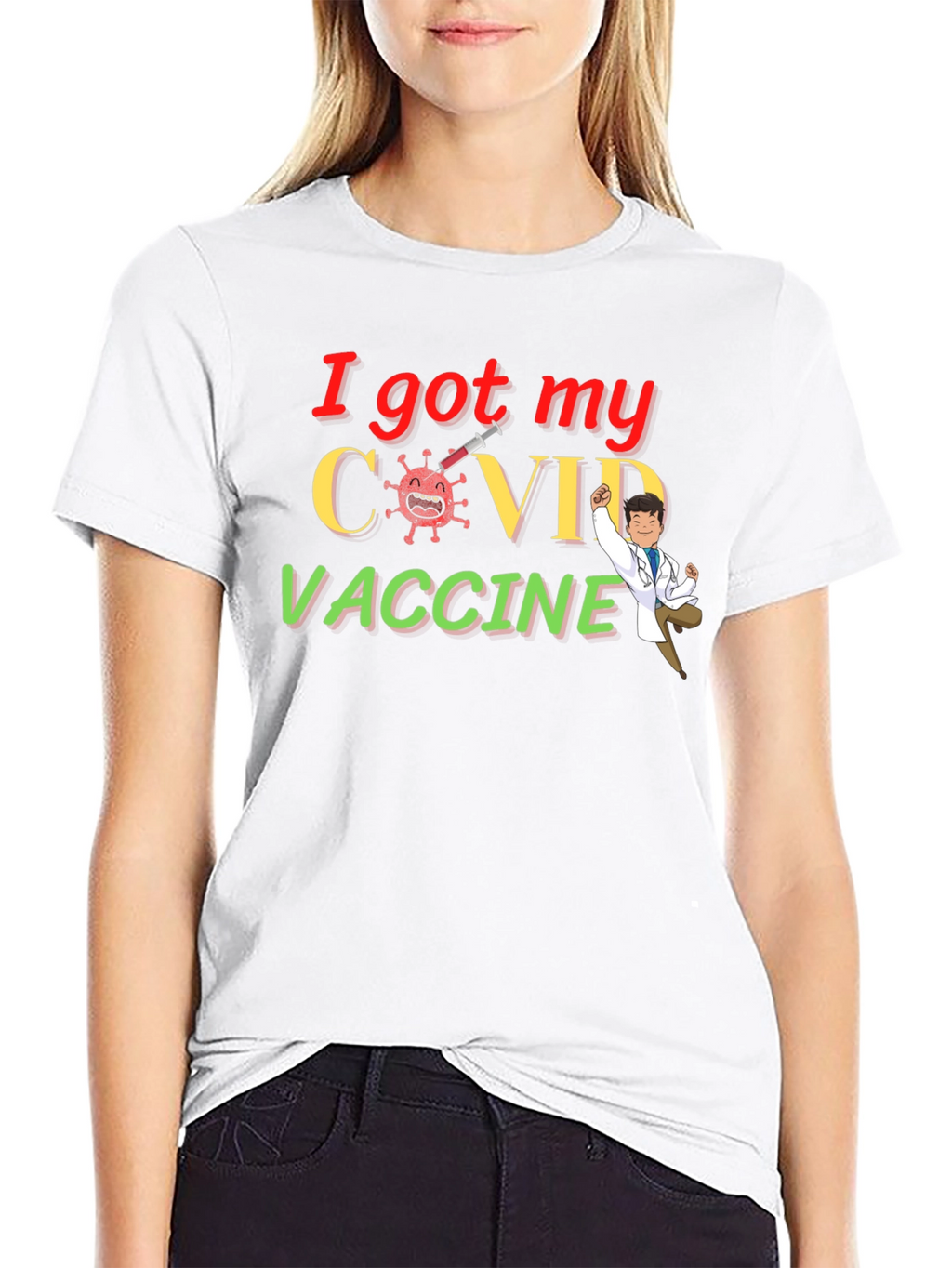 I Got My COVID Vaccine Graphic Tee