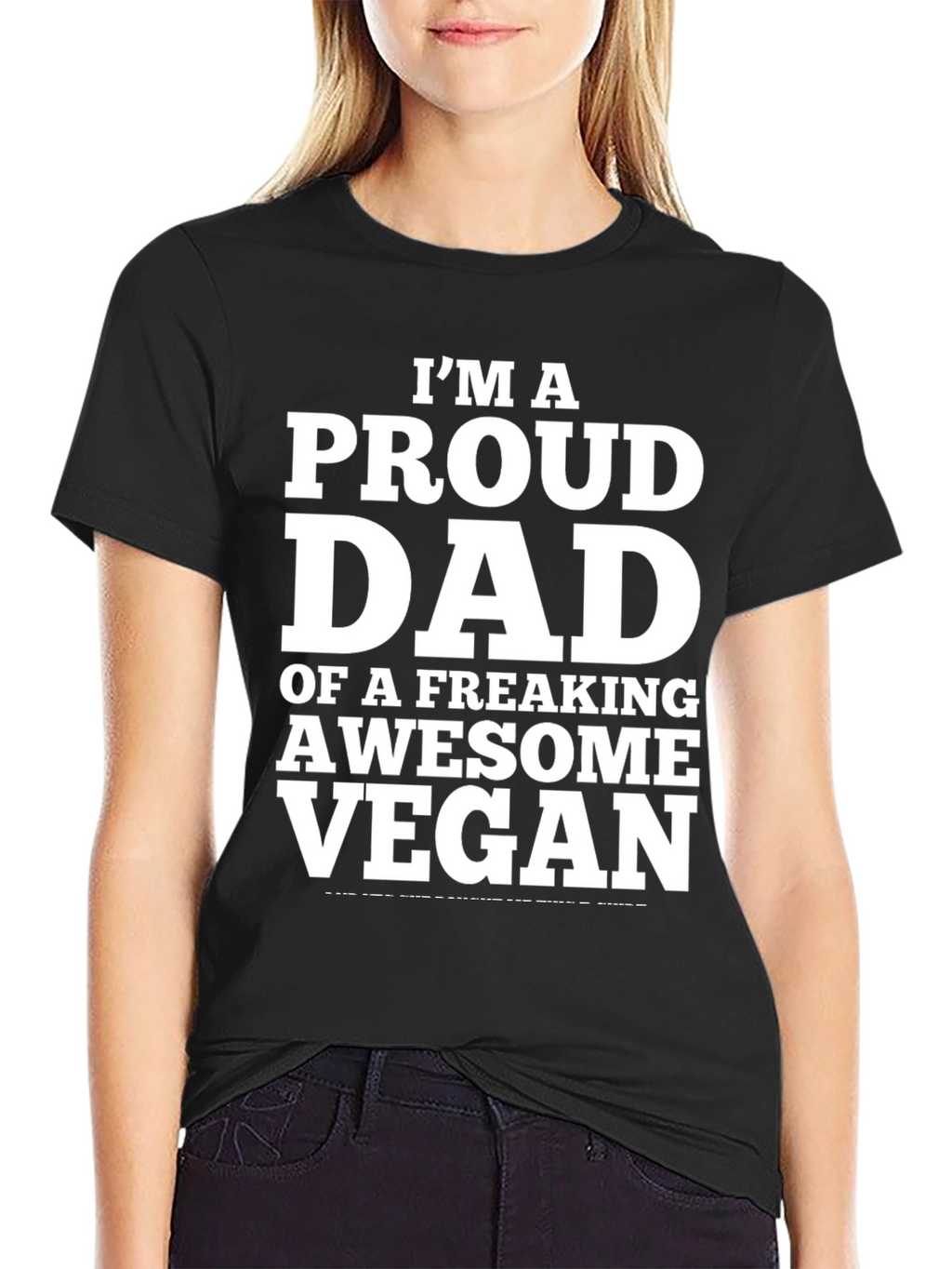 Proud Dad of a Vegan T-Shirt