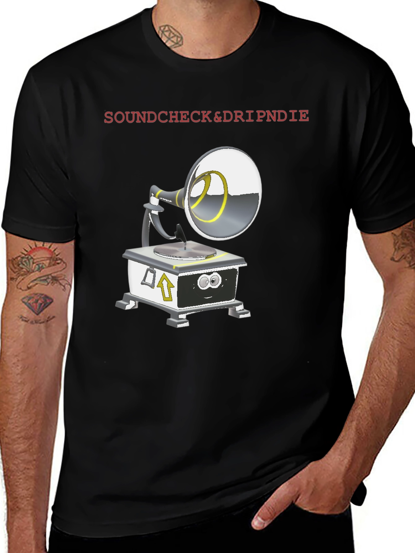 Soundcheck & Dripndie Graphic Tee