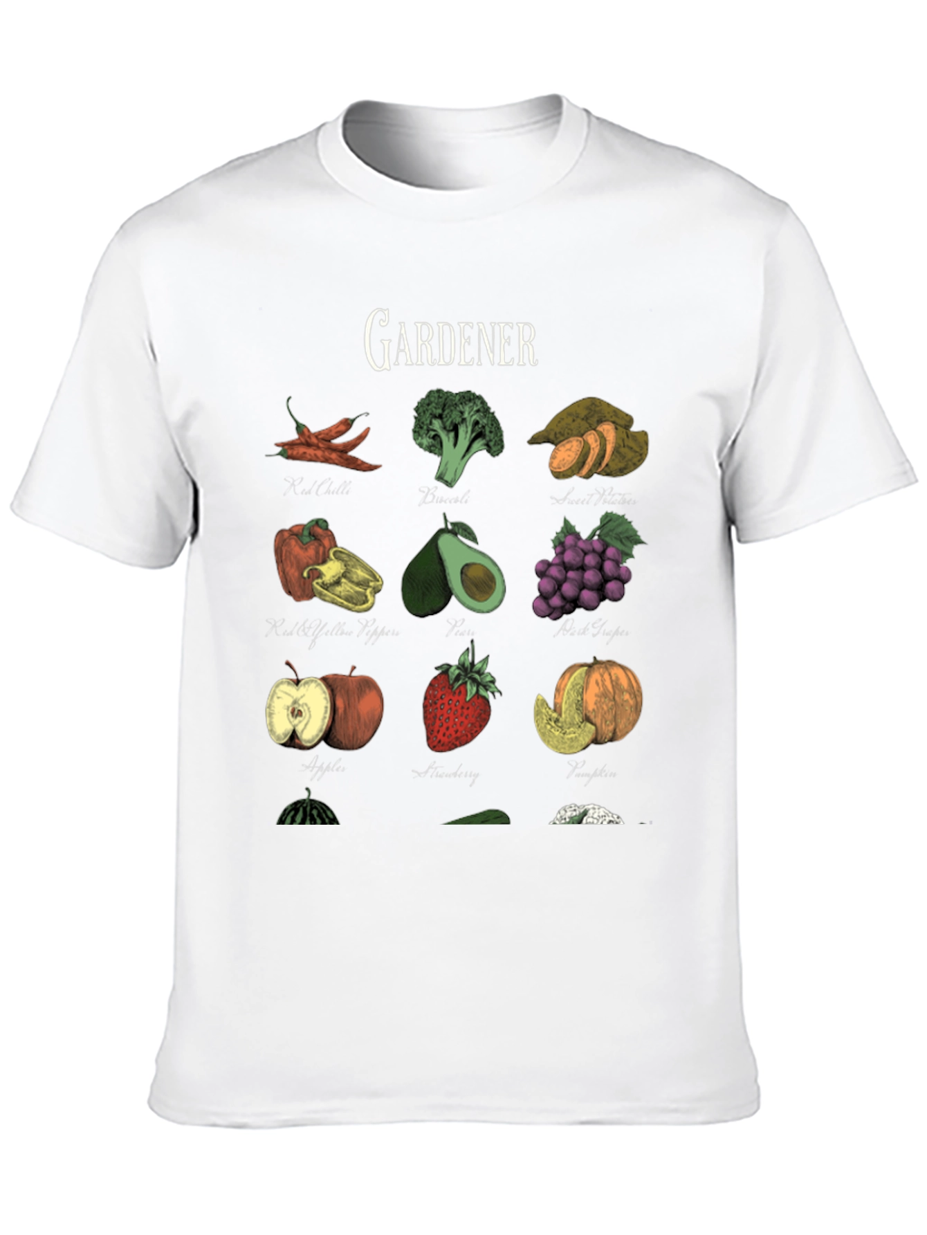Gardeners Bounty Black Graphic Tee