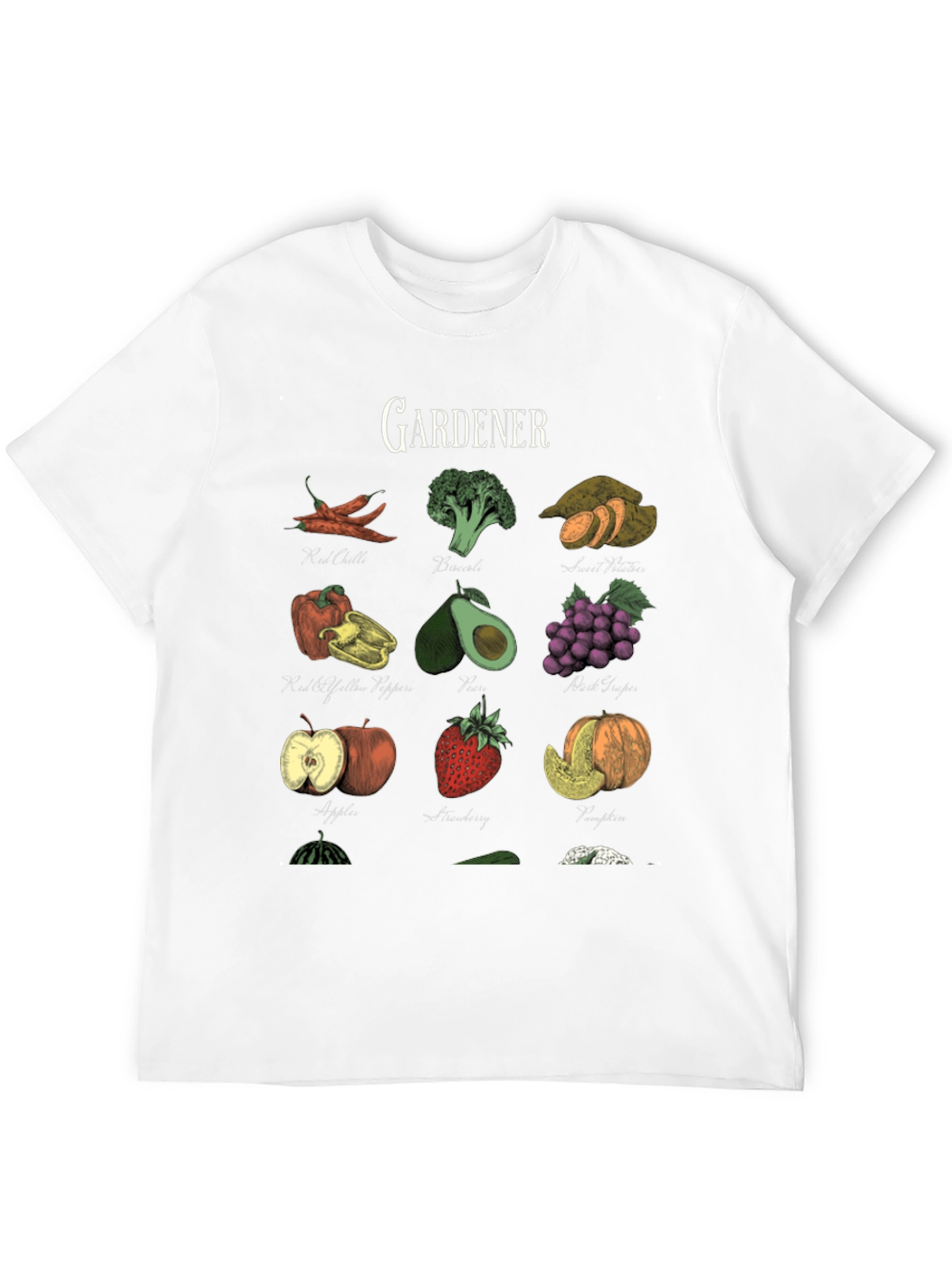 Gardeners Bounty Black Graphic Tee