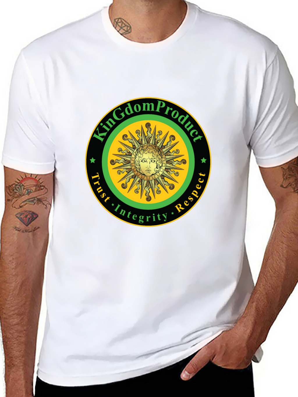 Kingdom Product T-Shirt - Trust Integrity Respect
