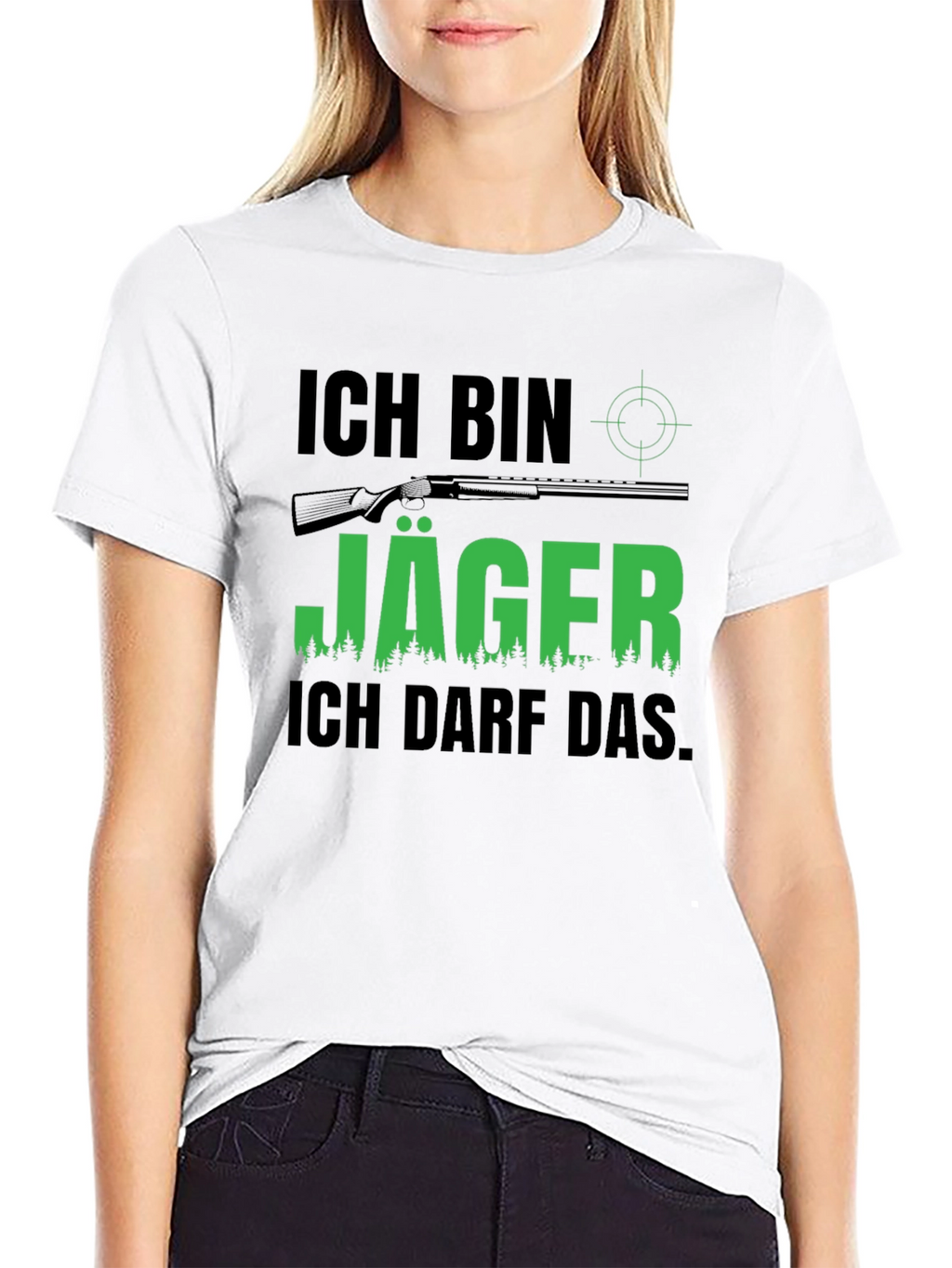 Ich Bin Jäger T-Shirt - Hunter Design