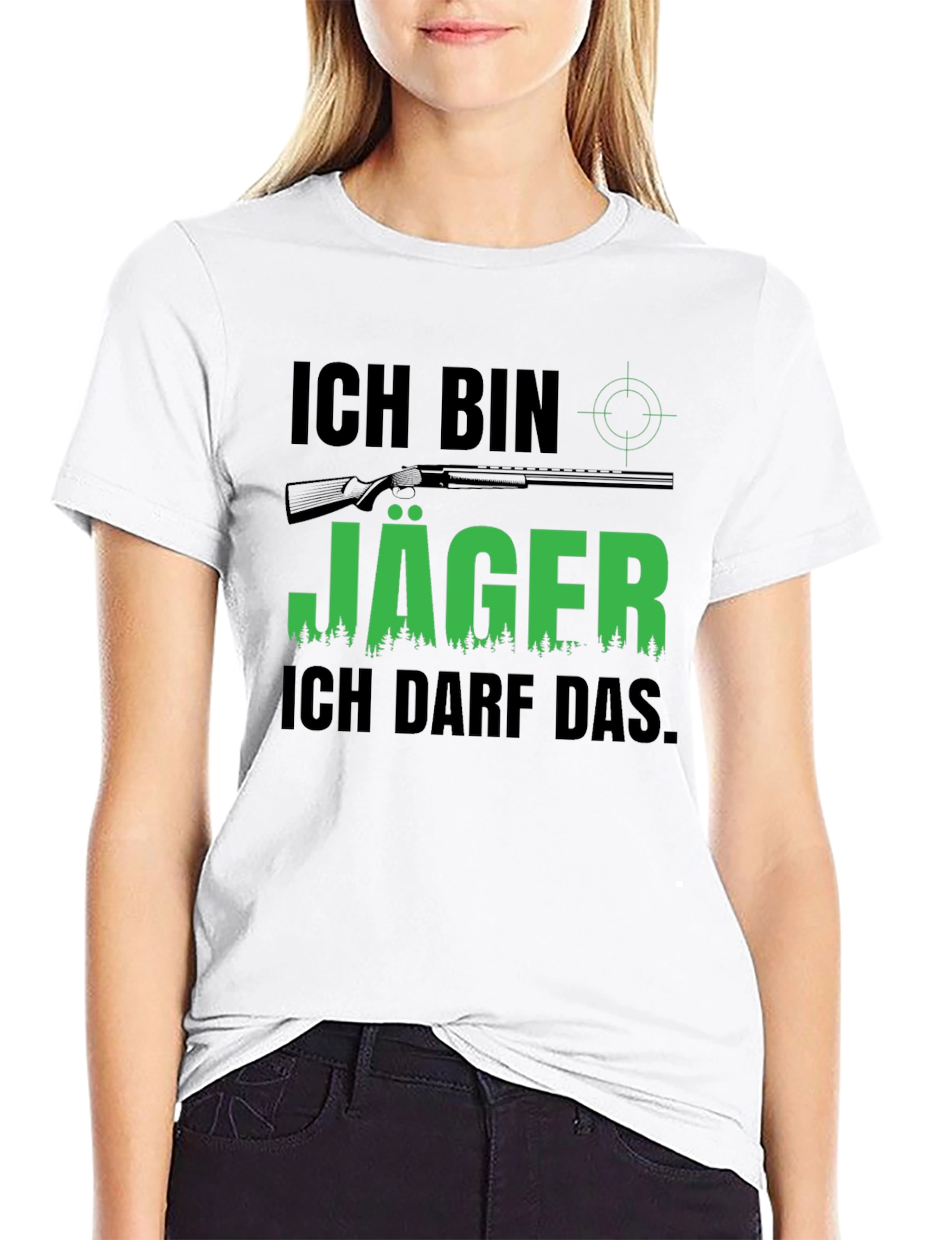 Ich Bin Jäger T-Shirt - Hunter Design