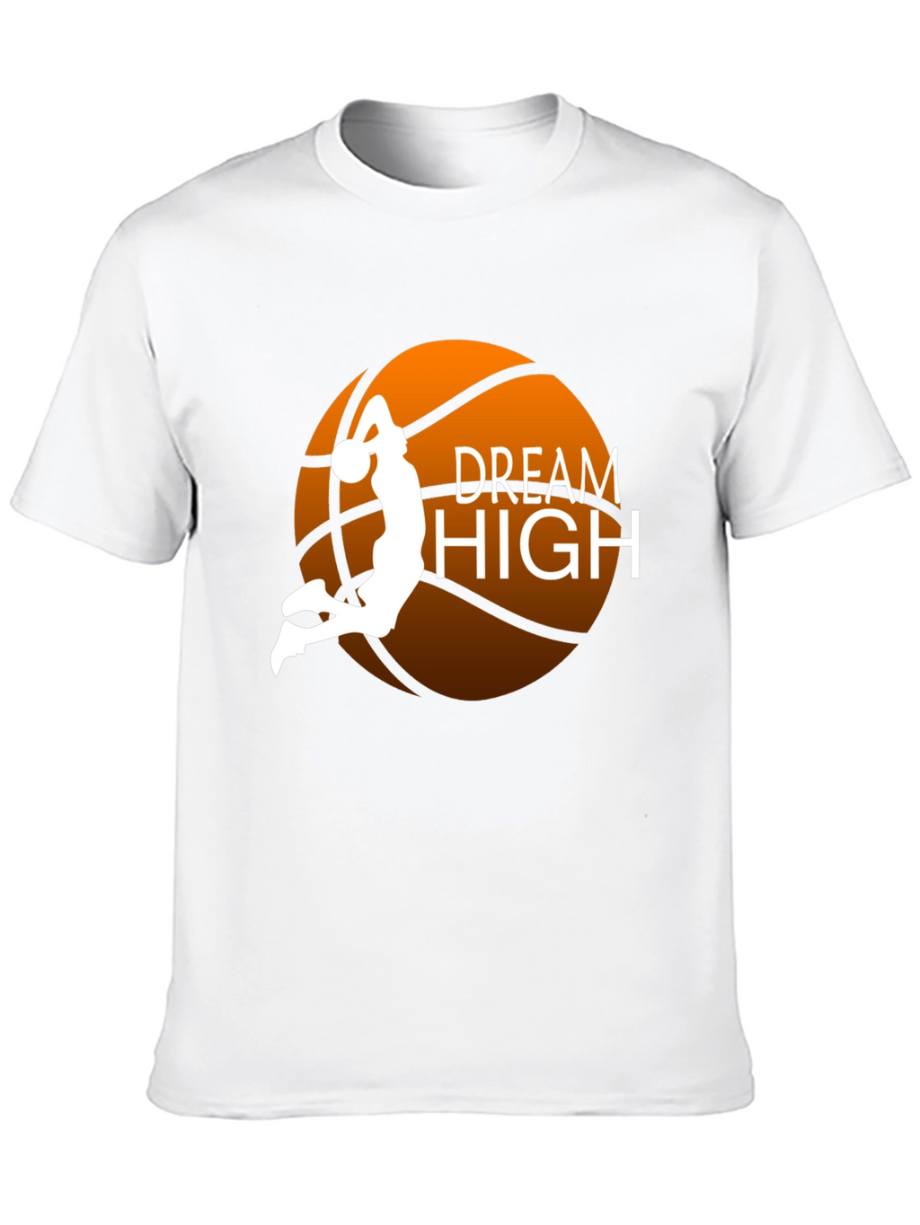Dream High Basketball Graphic Tee - Stylish Comfort