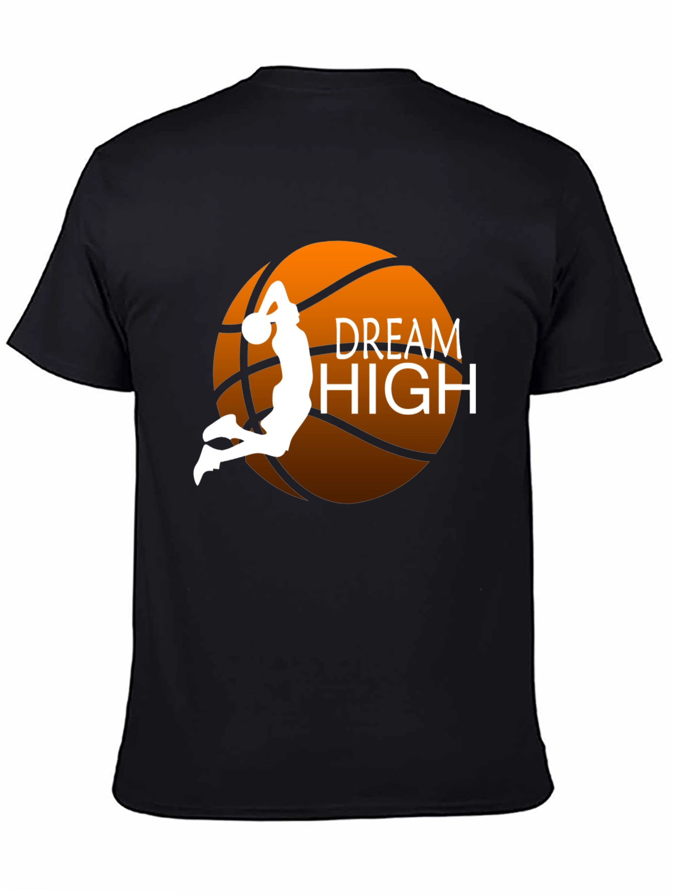 Dream High Basketball Graphic Tee - Stylish Comfort