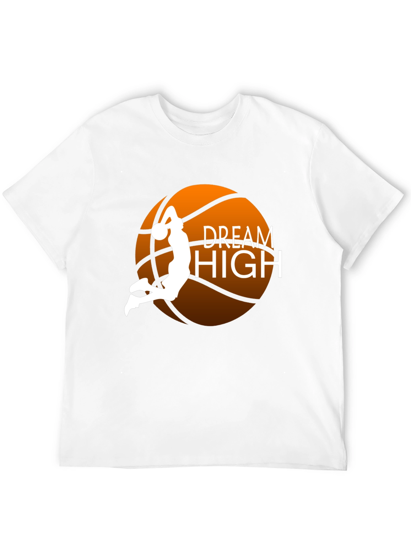 Dream High Basketball Graphic Tee - Stylish Comfort
