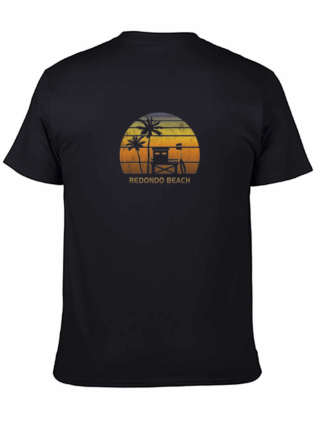 Redondo Beach Graphic Tee - Retro Sunset T-Shirt