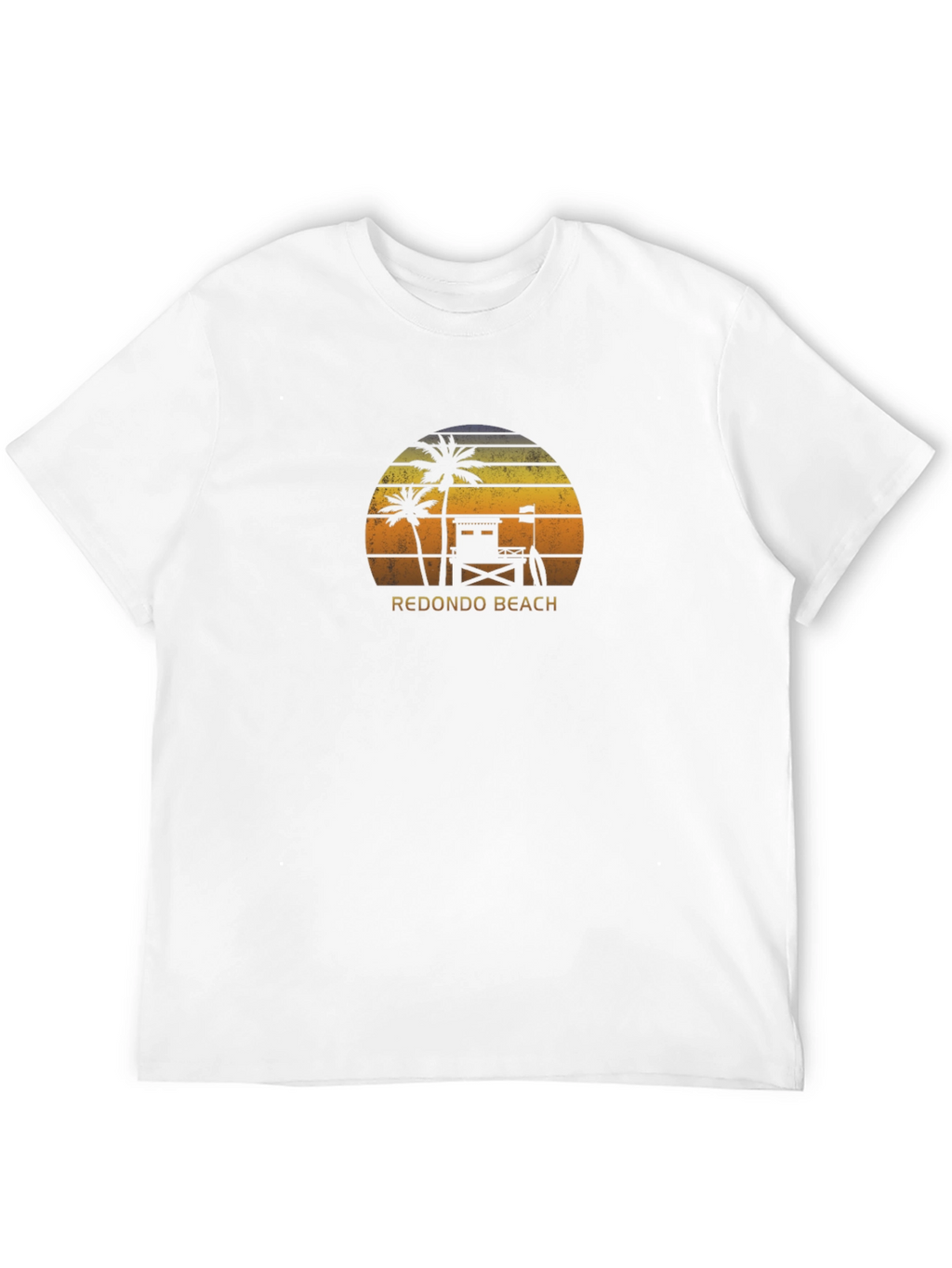 Redondo Beach Graphic Tee - Retro Sunset T-Shirt