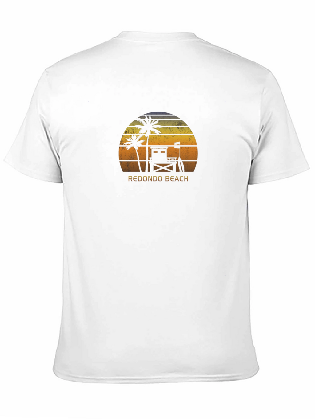 Redondo Beach Graphic Tee - Retro Sunset T-Shirt