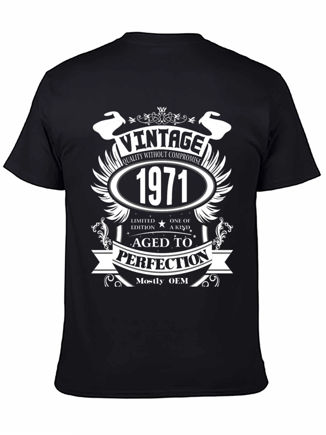 Vintage 1971 Aged to Perfection T-Shirt