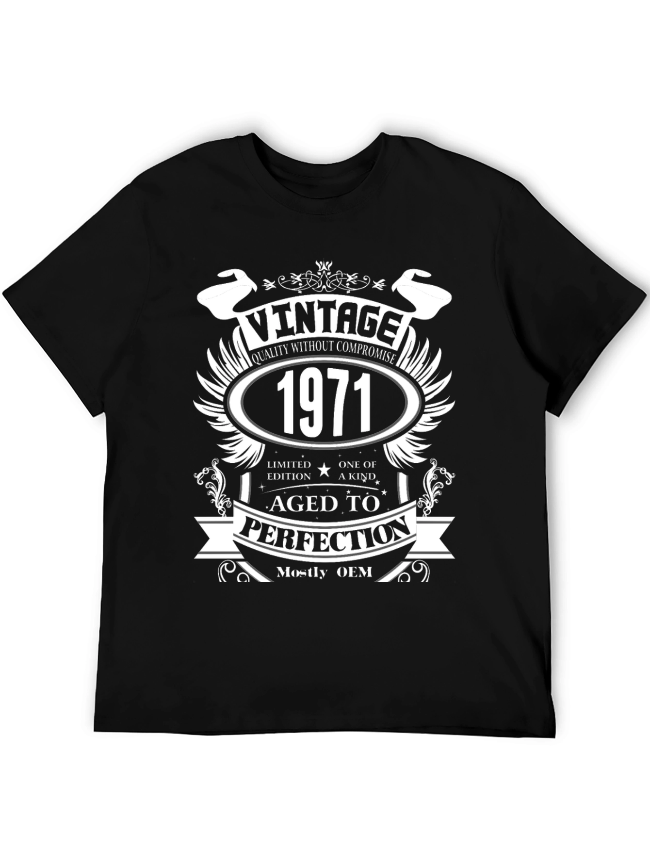 Vintage 1971 Aged to Perfection T-Shirt