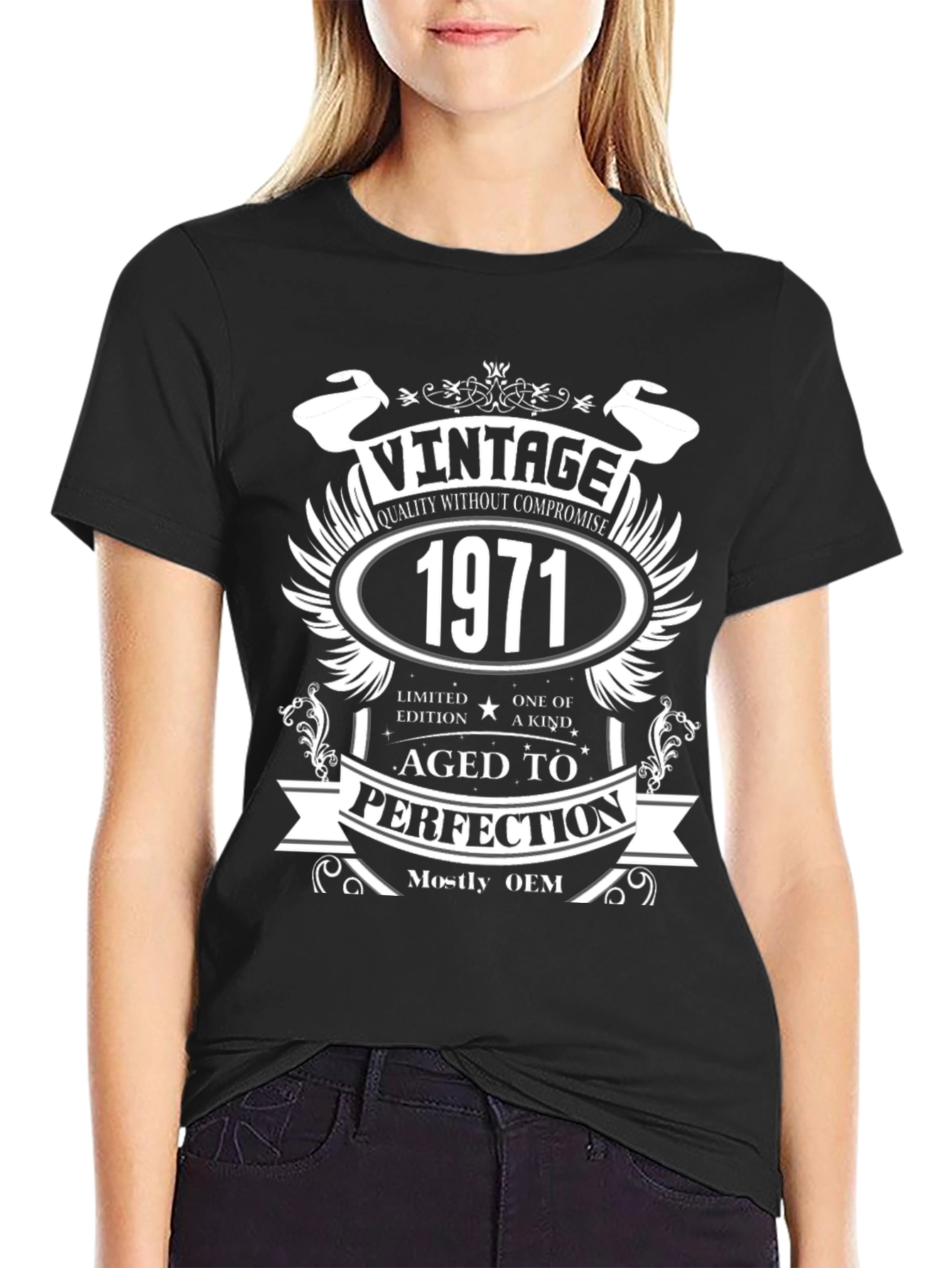 Vintage 1971 Aged to Perfection T-Shirt