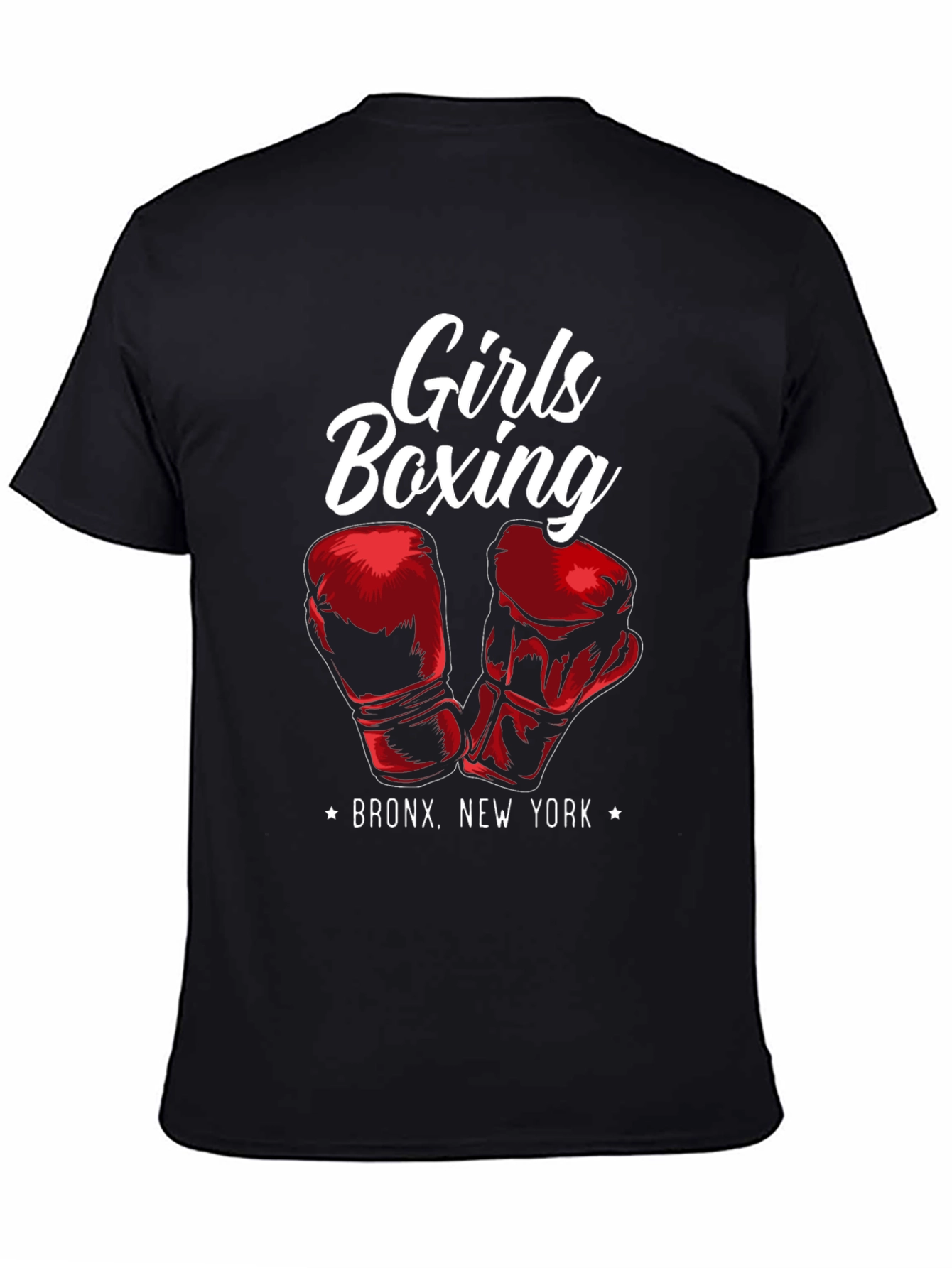 Girls Boxing Bronx New York T-Shirt