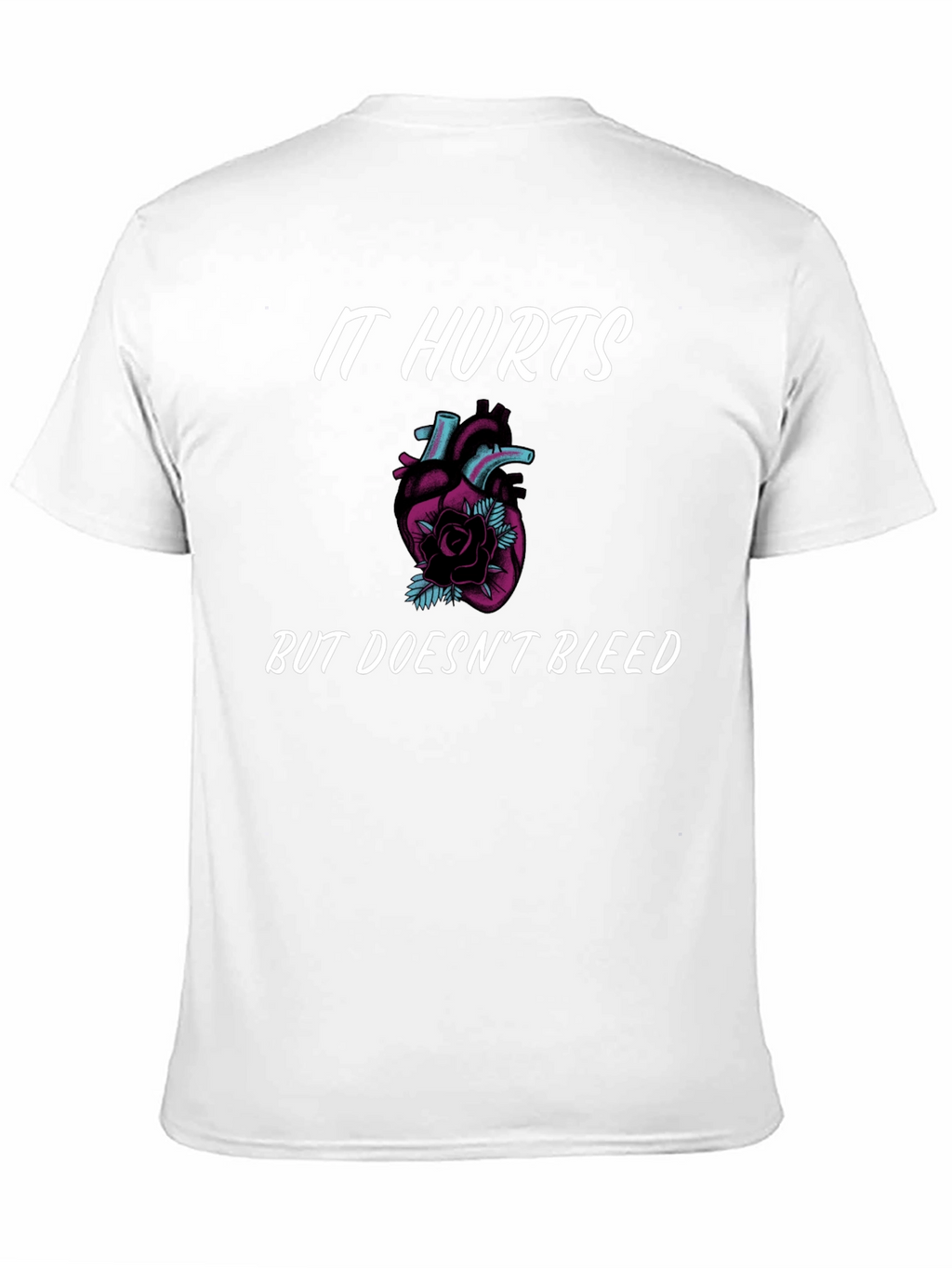 It Hurts But Doesnt Bleed Graphic Tee