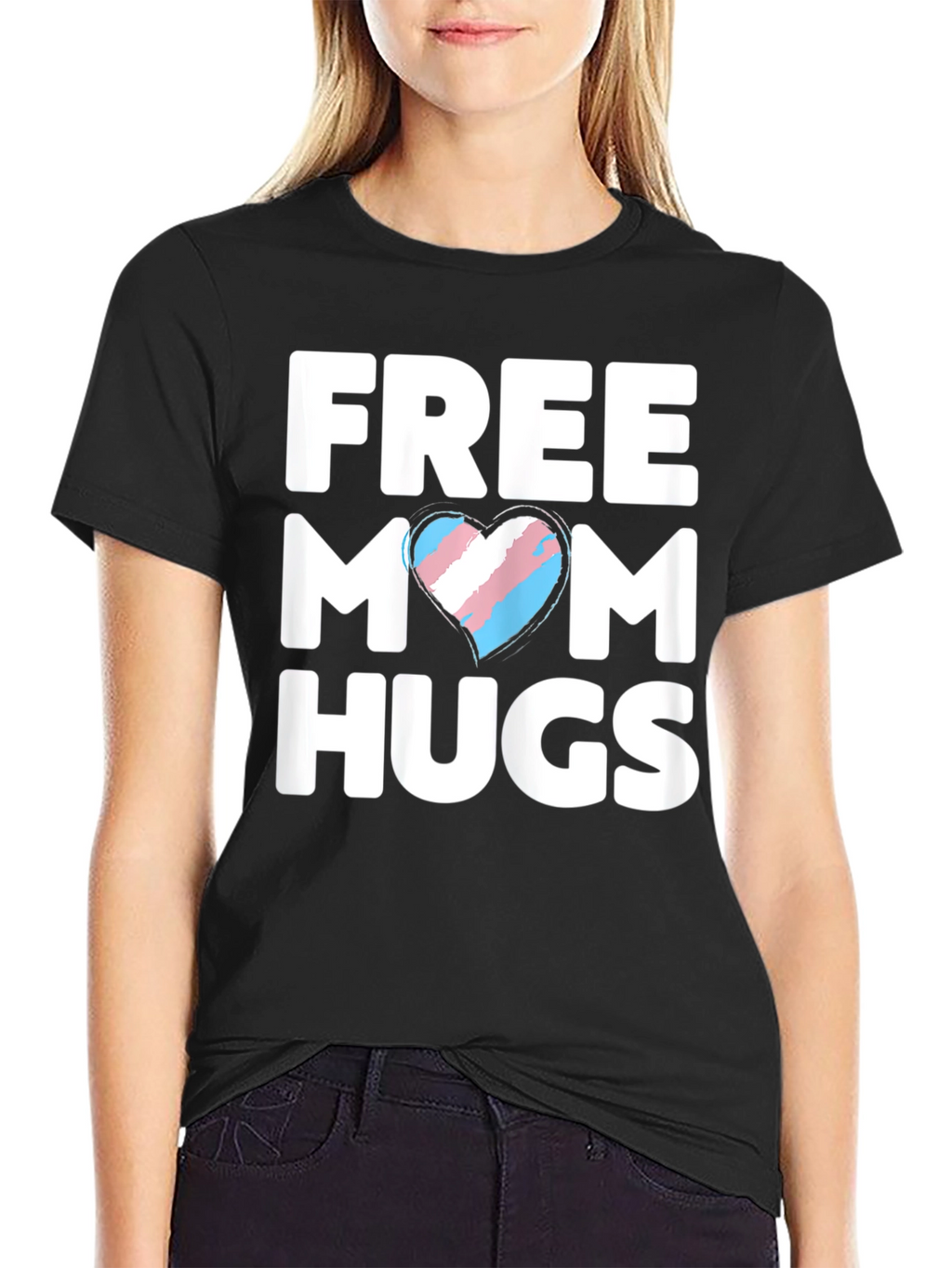 Free Mom Hugs Transgender Pride T-Shirt