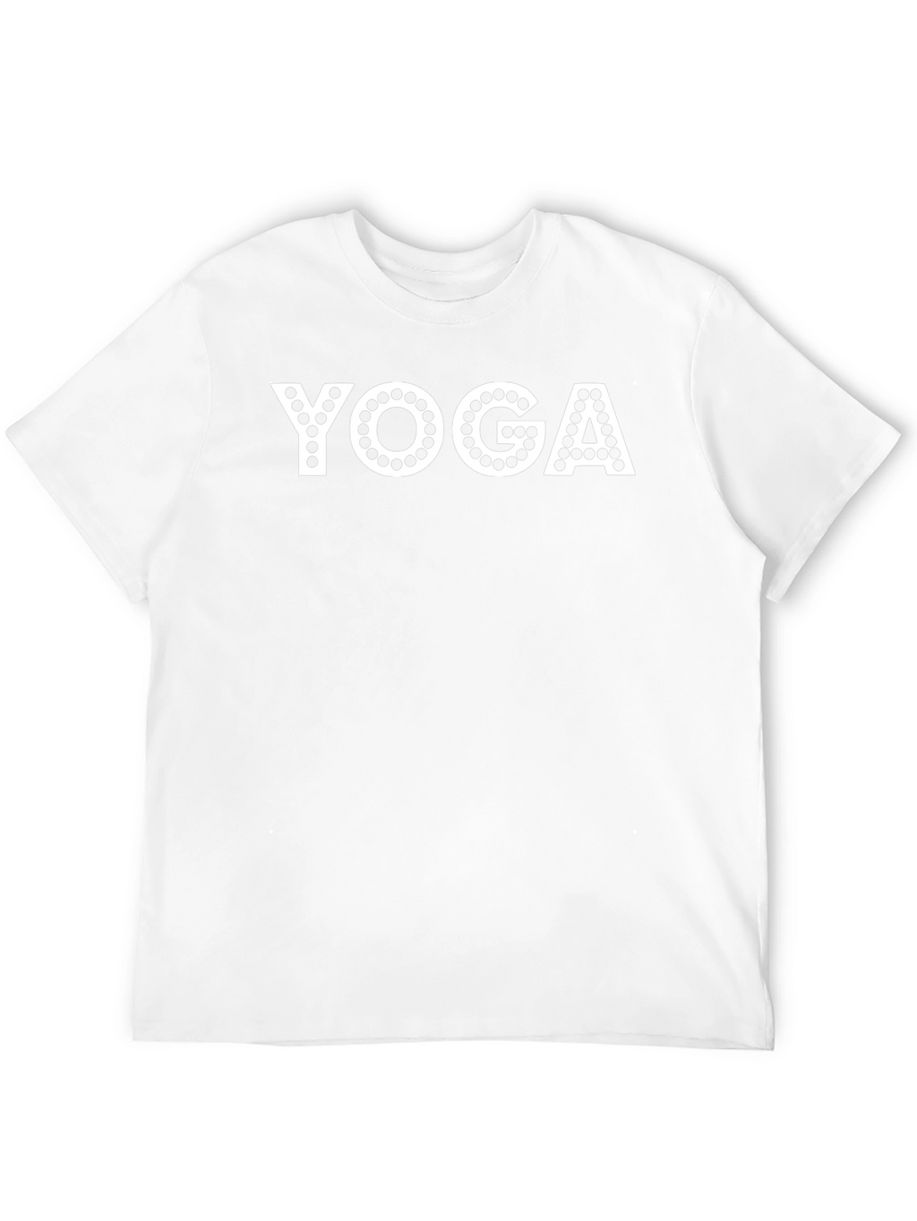Yoga Graphic Print Black T-Shirt for Men