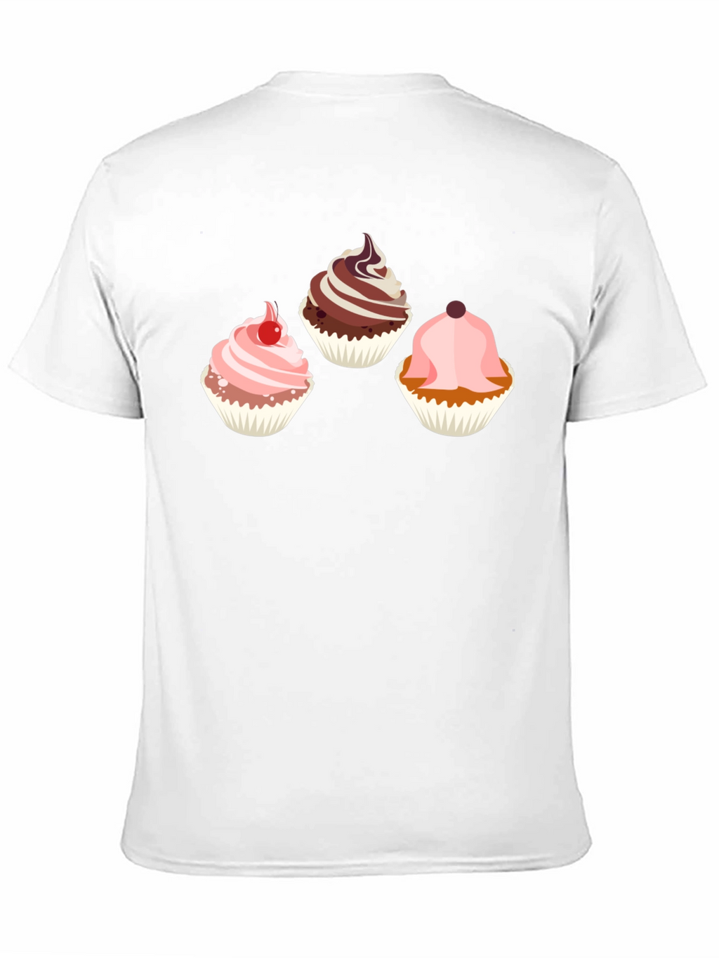Cupcake Graphic Tee - Sweet Treat Design