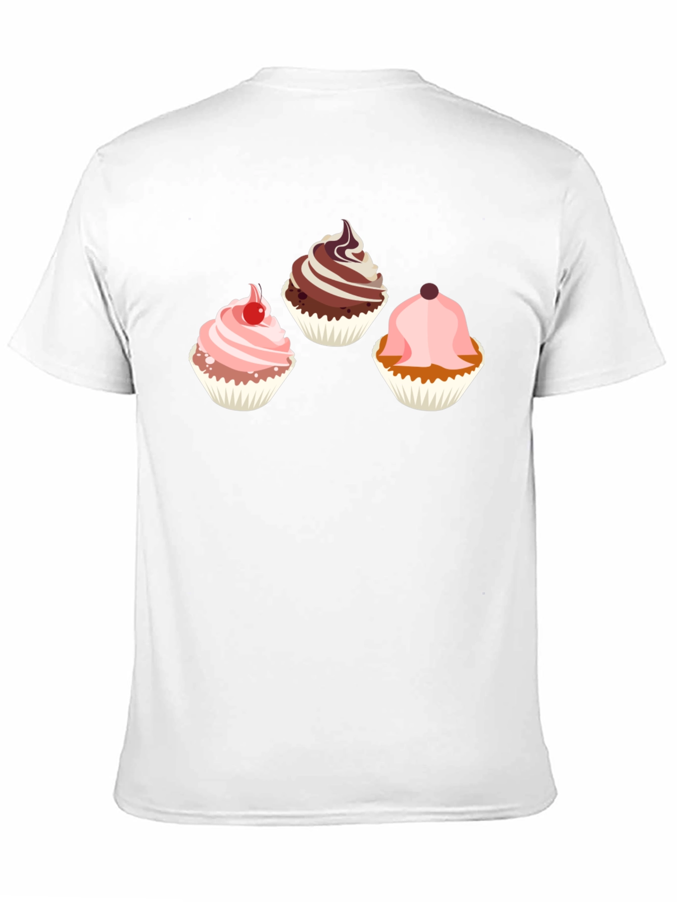 Cupcake Graphic Tee - Sweet Treat Design