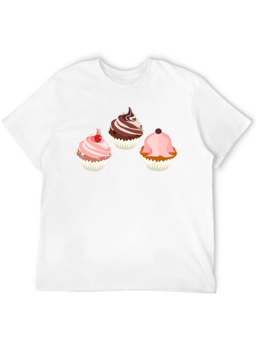 Cupcake Graphic Tee - Sweet Treat Design