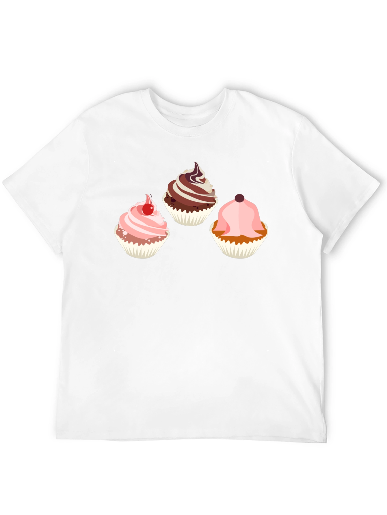 Cupcake Graphic Tee - Sweet Treat Design