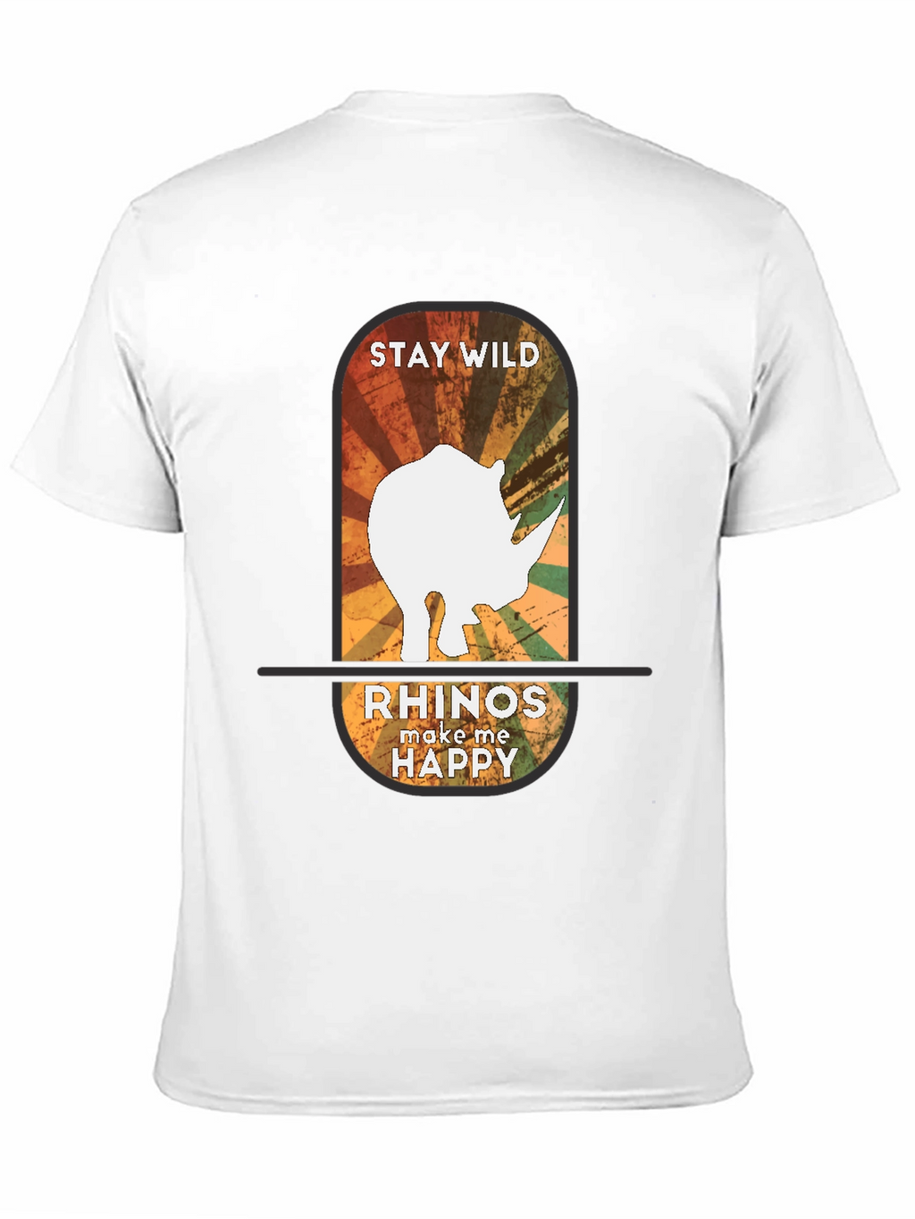 Stay Wild Rhinos Graphic Tee