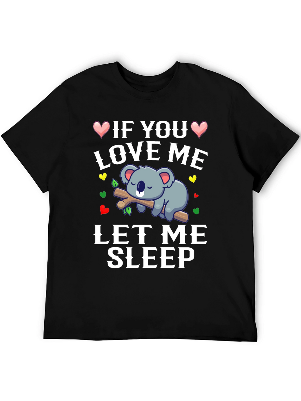 Cute Koala Bear Sleeping T-Shirt