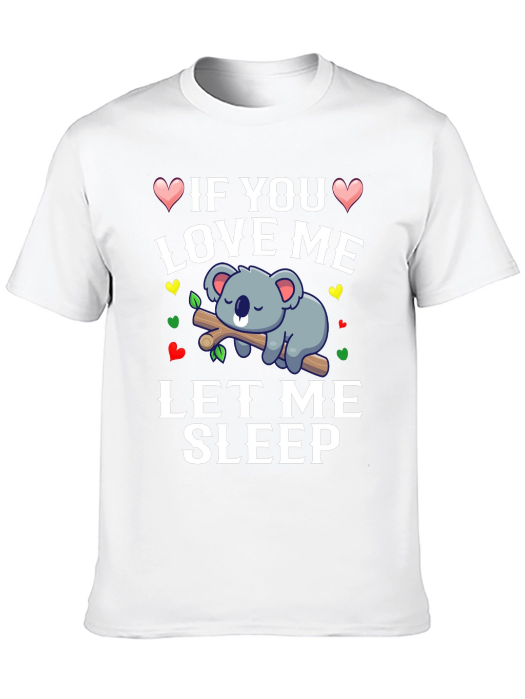 Cute Koala Bear Sleeping T-Shirt