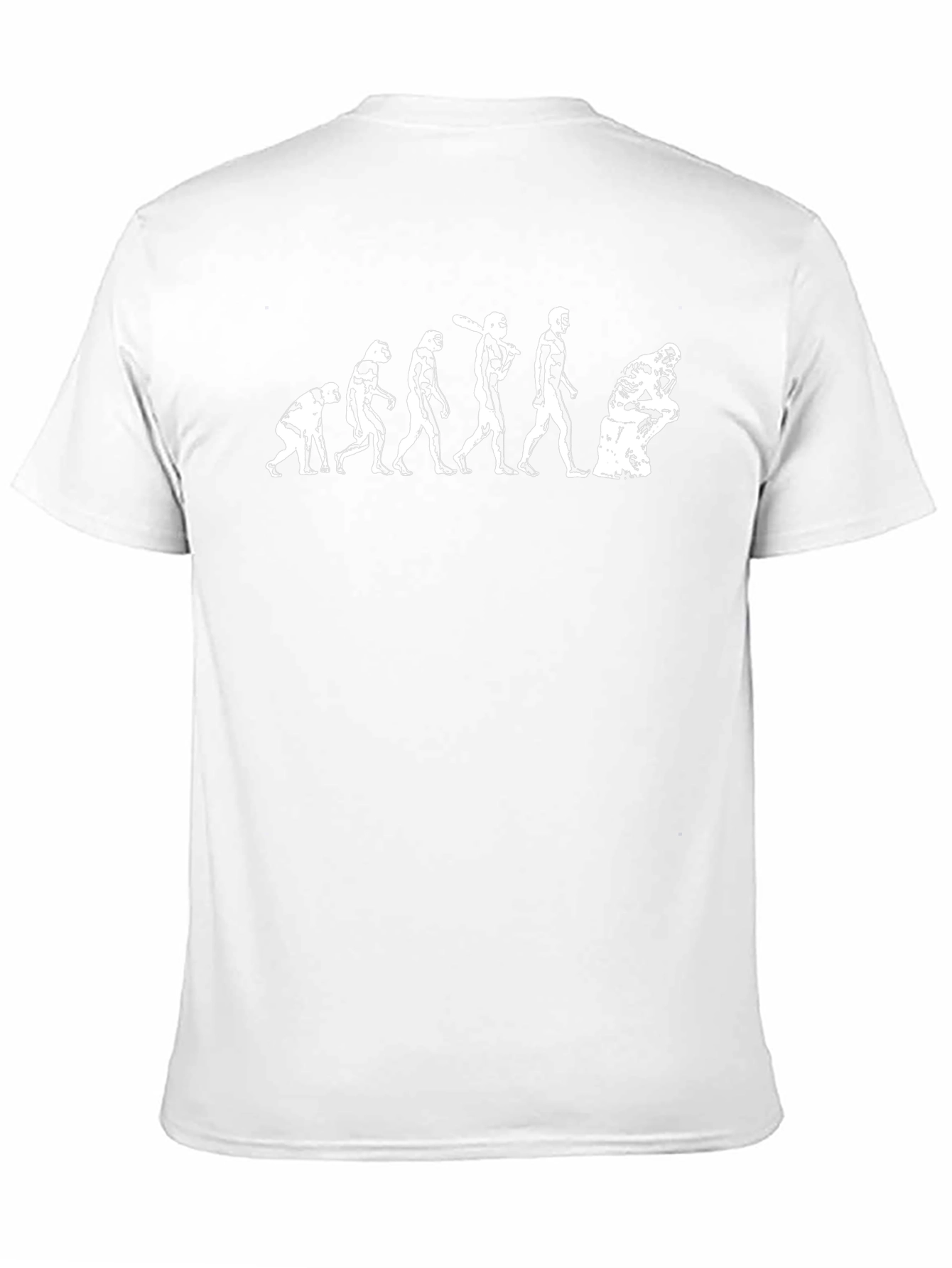 Evolution of Thought T-Shirt - Black Cotton Tee