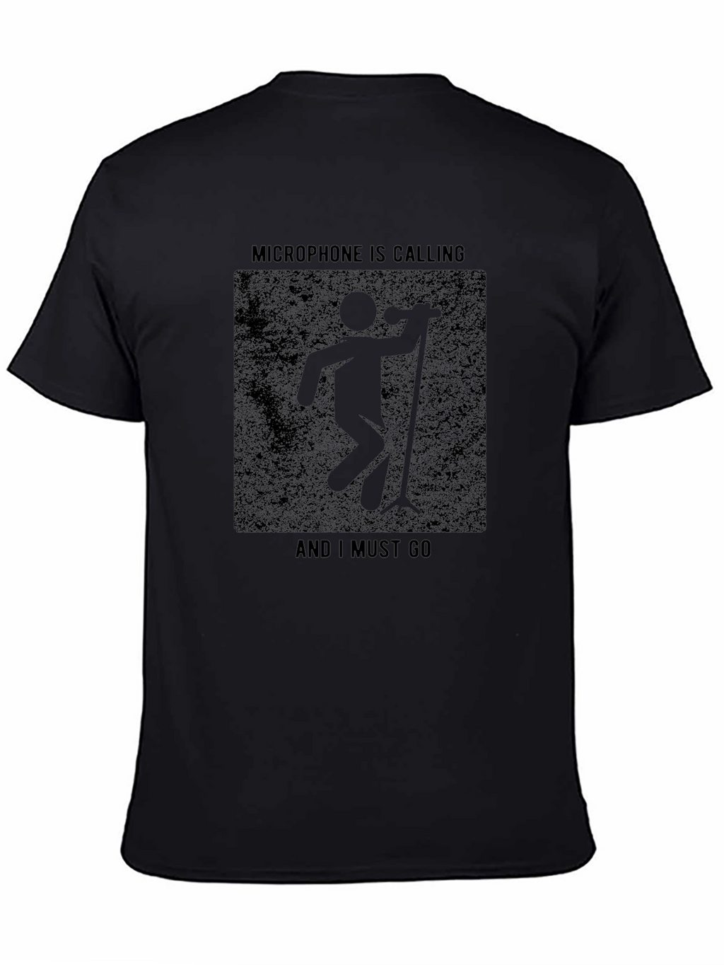 Microphone Calling T-Shirt - Singer Musician Tee