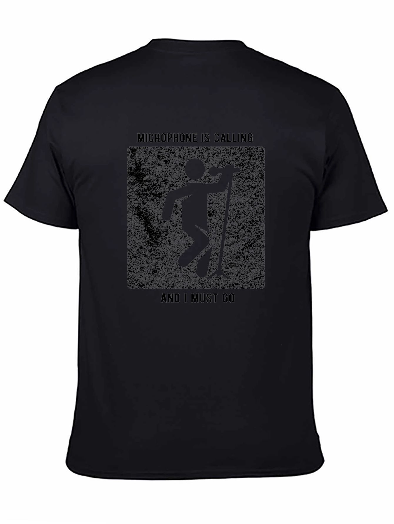 Microphone Calling T-Shirt - Singer Musician Tee