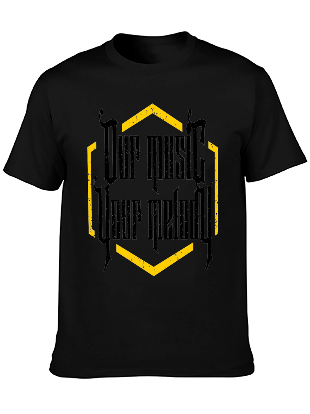 Our Music Your Melody Graphic Tee - Black