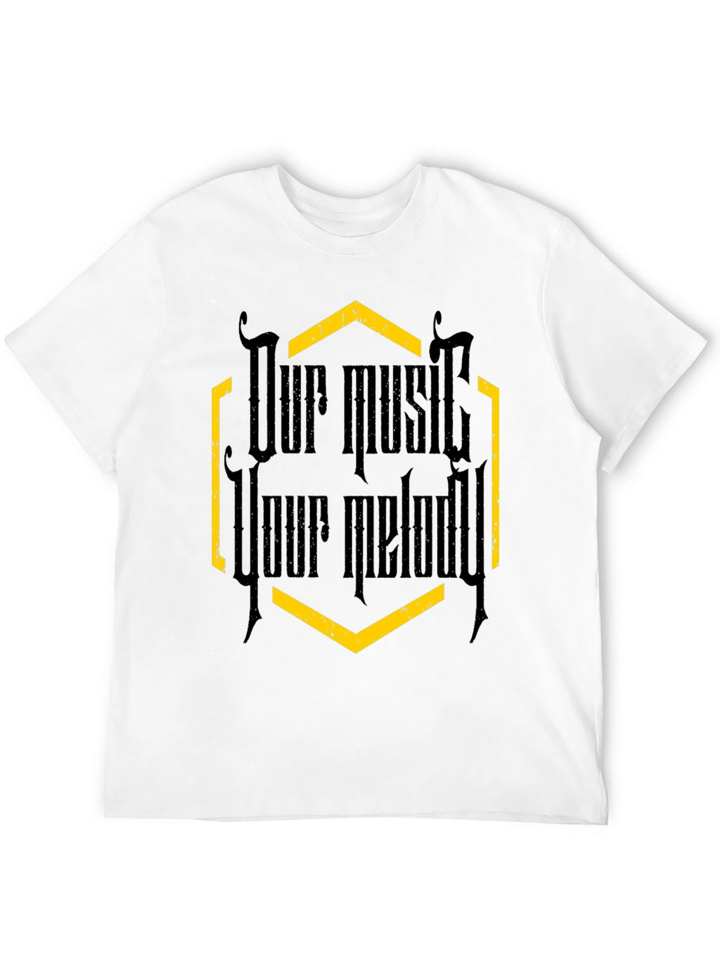 Our Music Your Melody Graphic Tee - Black