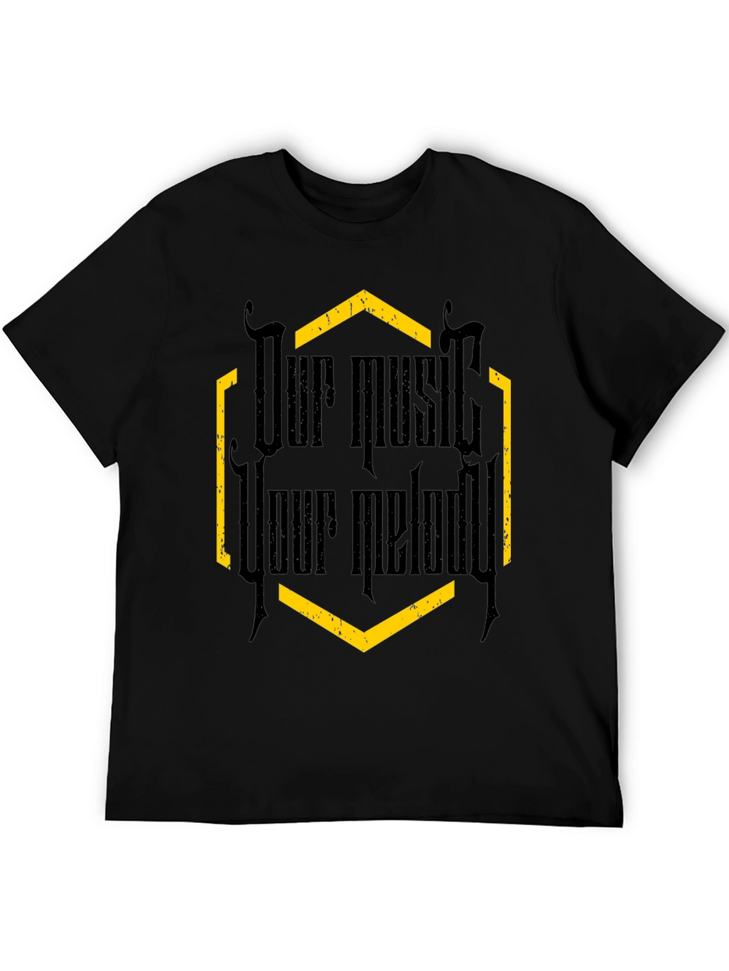 Our Music Your Melody Graphic Tee - Black