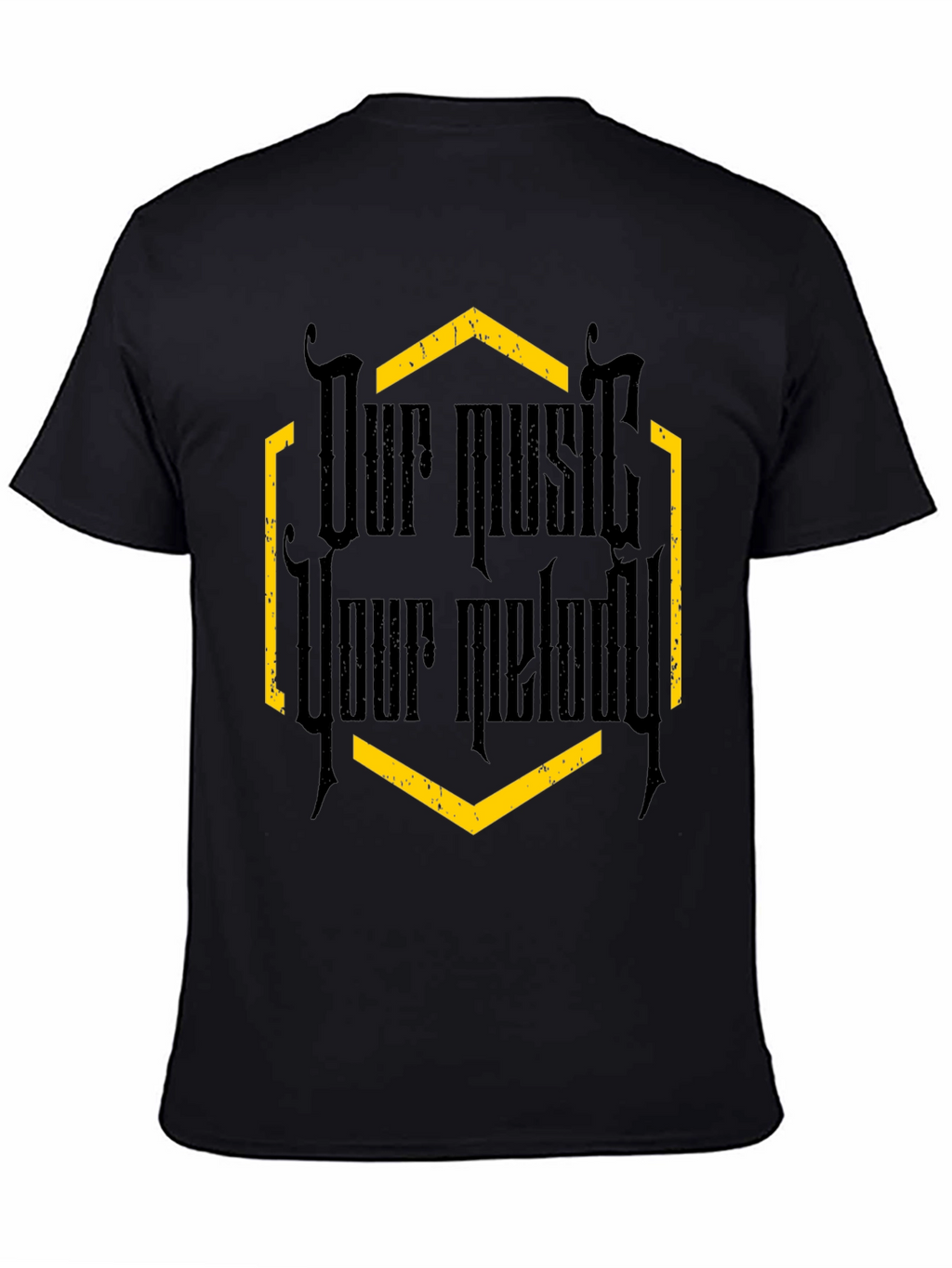 Our Music Your Melody Graphic Tee - Black
