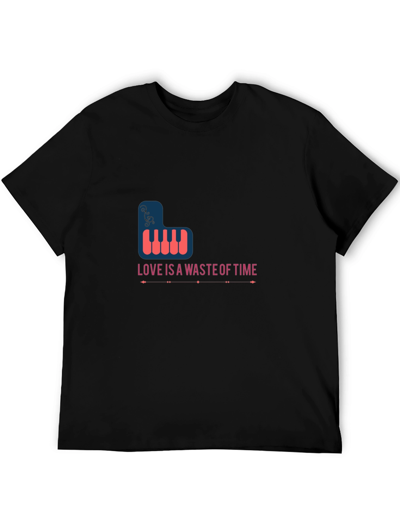 Love Is A Waste of Time Graphic Tee
