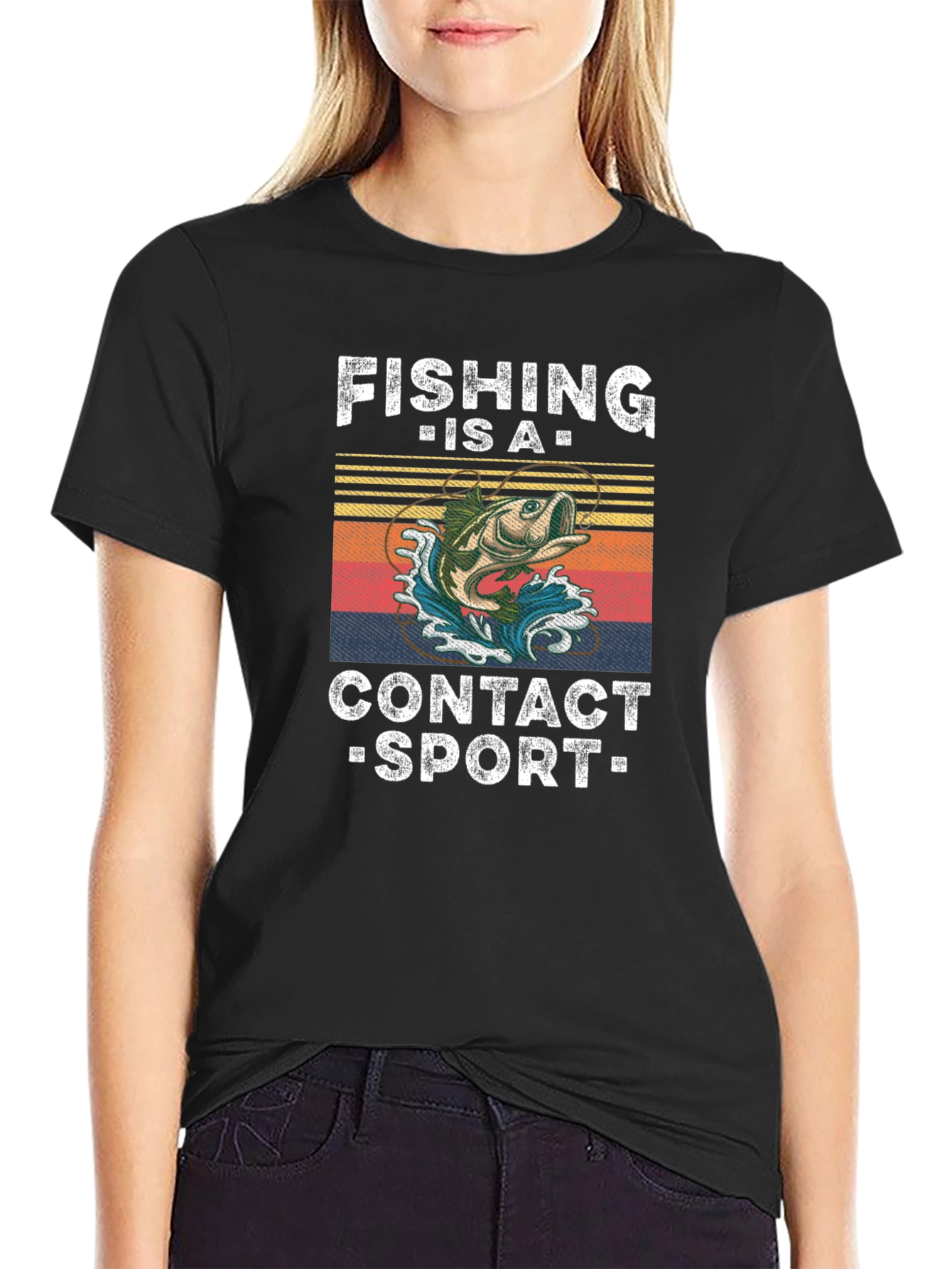 Fishing is a Contact Sport Graphic T-Shirt