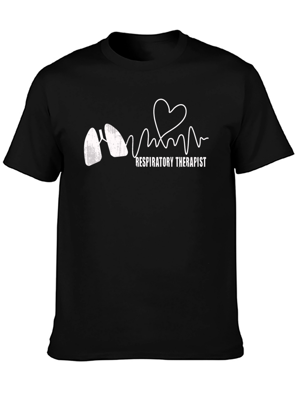 Respiratory Therapist Heartbeat T-Shirt