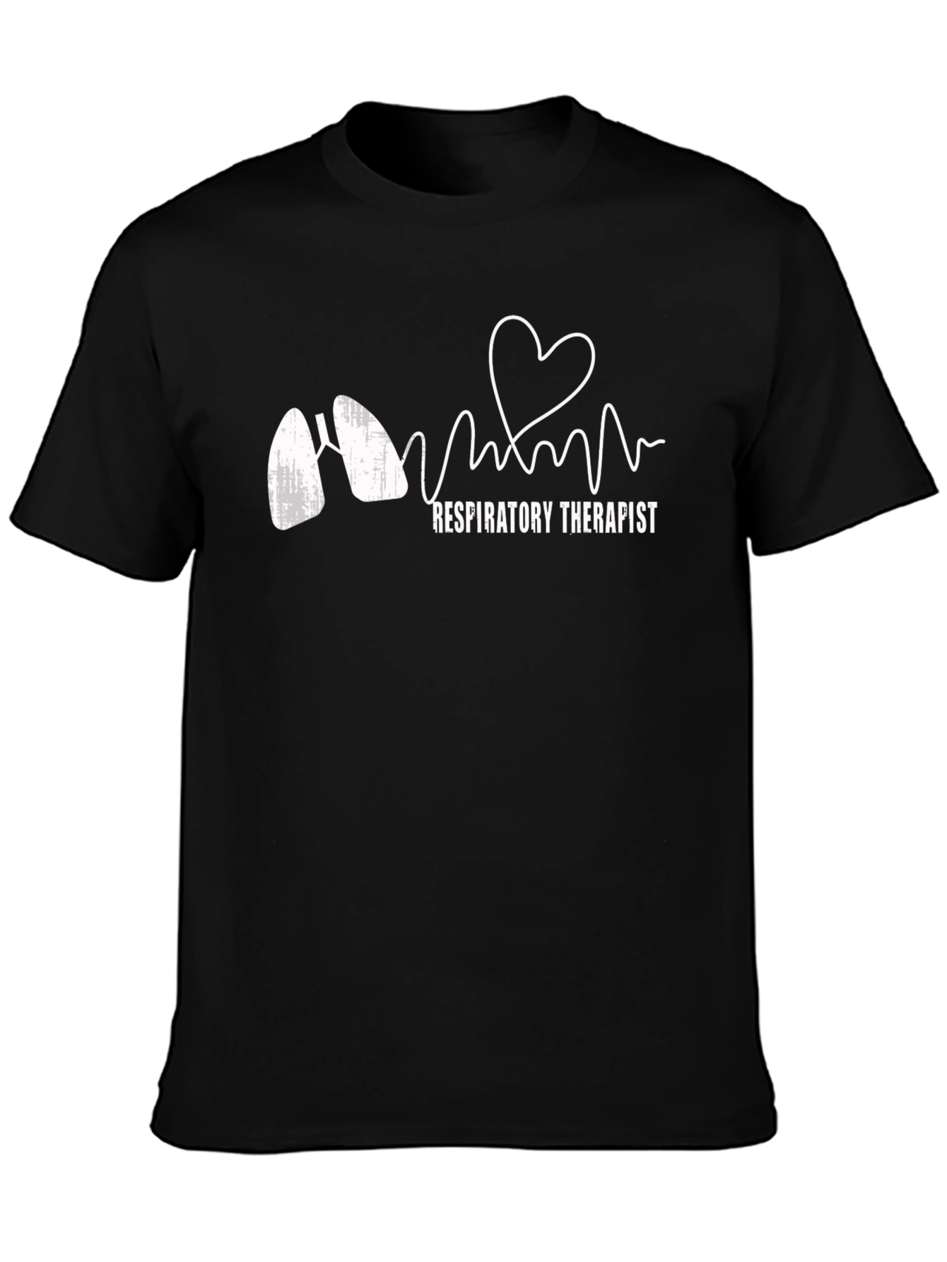 Respiratory Therapist Heartbeat T-Shirt