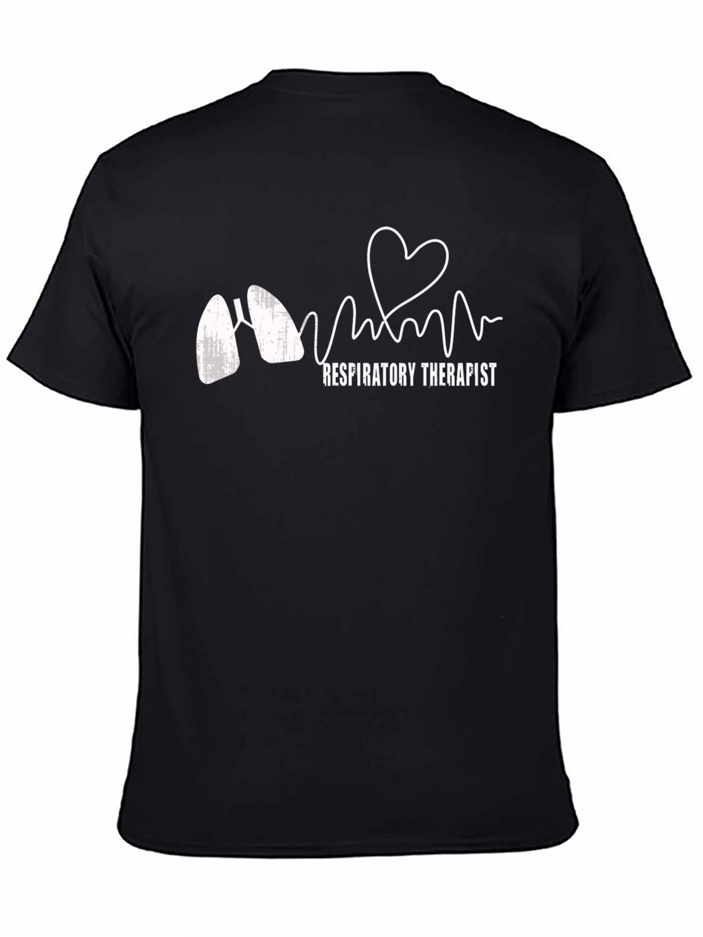 Respiratory Therapist Heartbeat T-Shirt