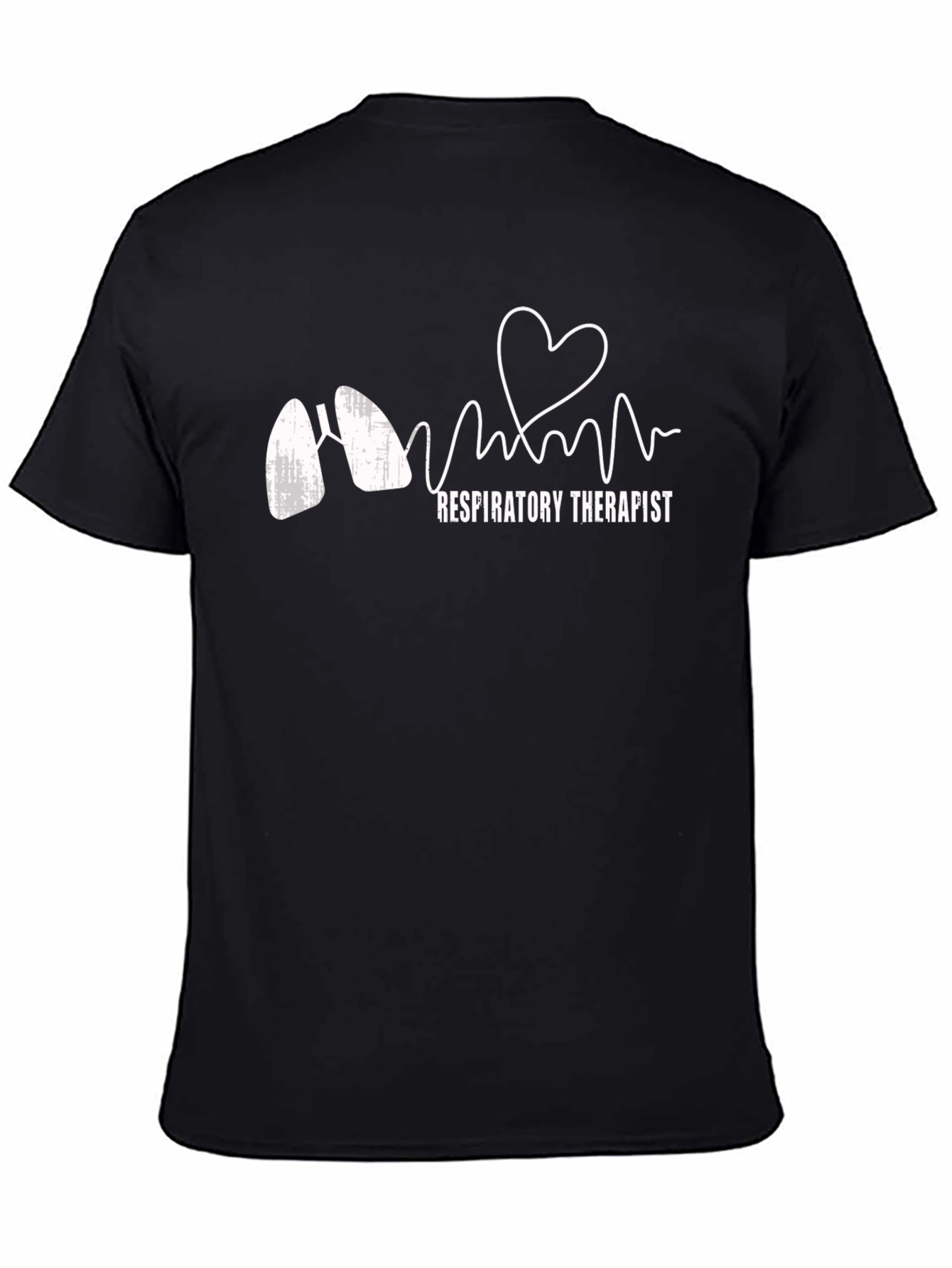 Respiratory Therapist Heartbeat T-Shirt