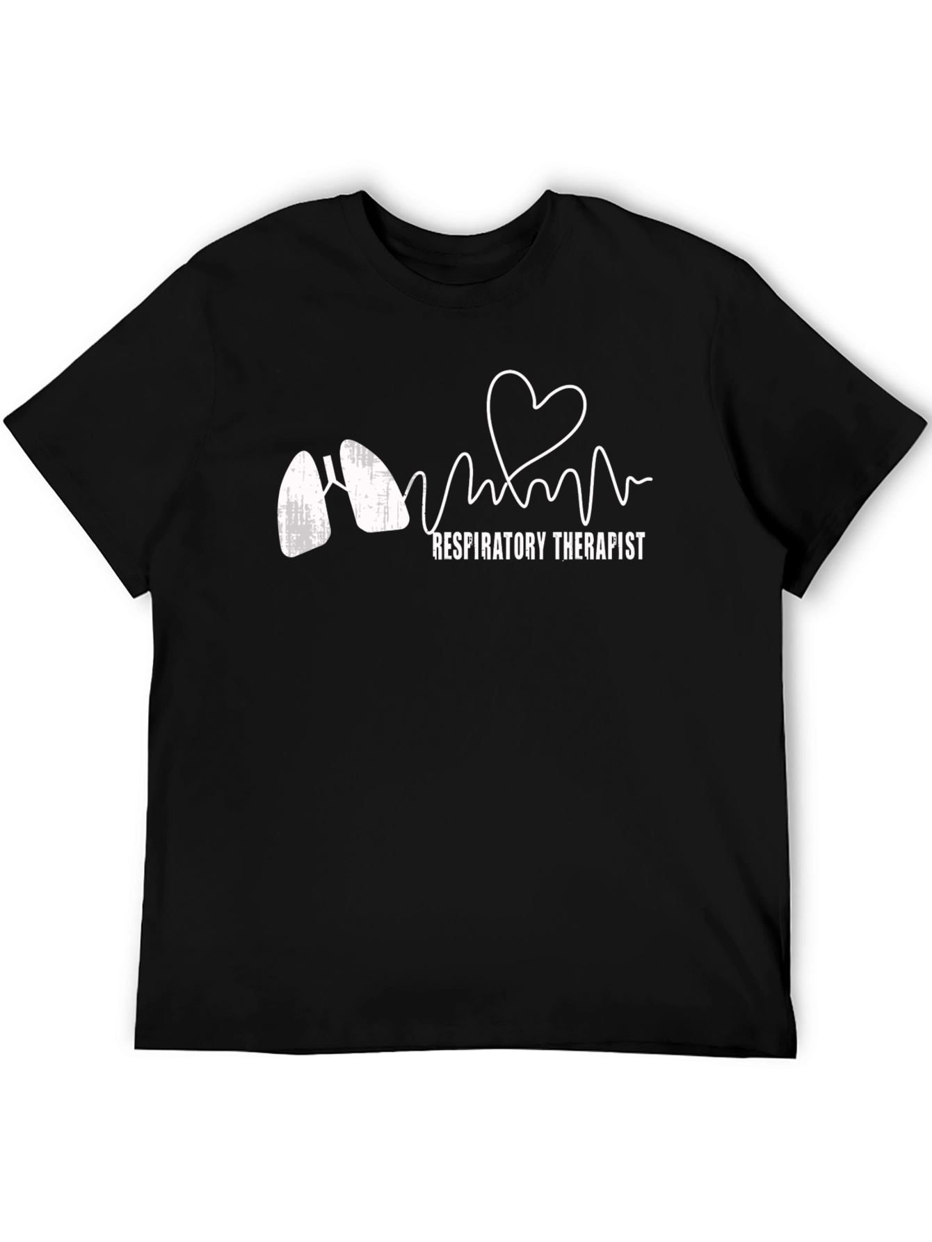 Respiratory Therapist Heartbeat T-Shirt