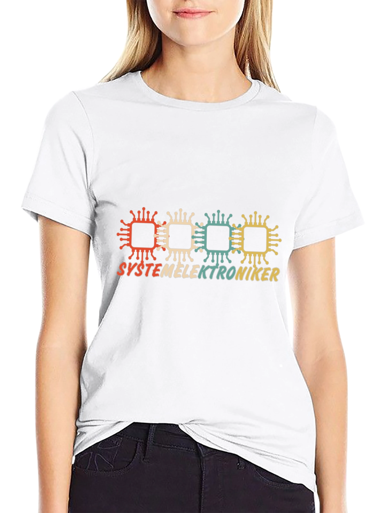 Systemelektroniker Retro Tech T-Shirt