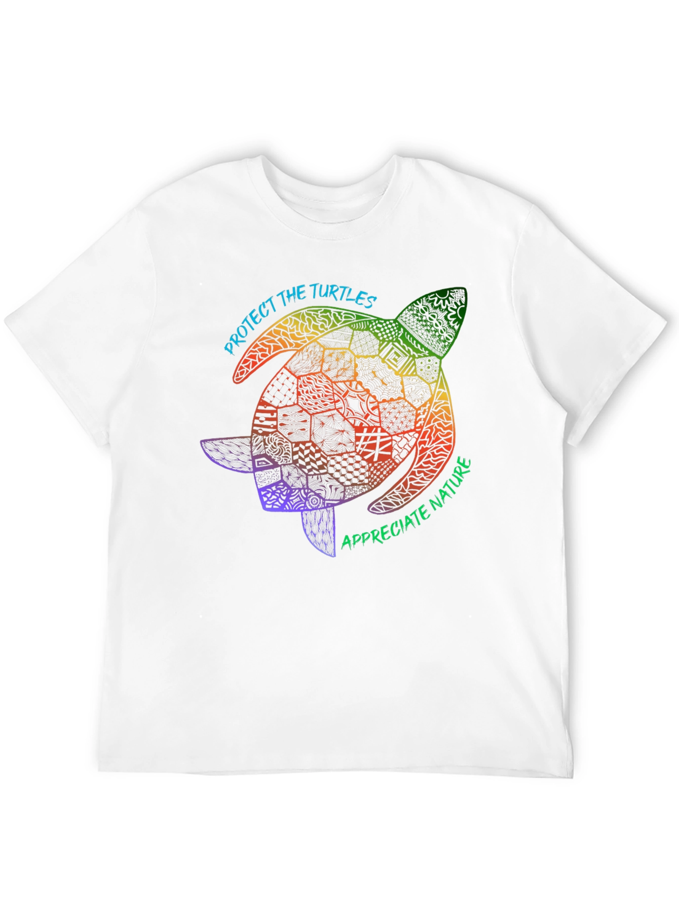 Protect Turtles Black Graphic Tee
