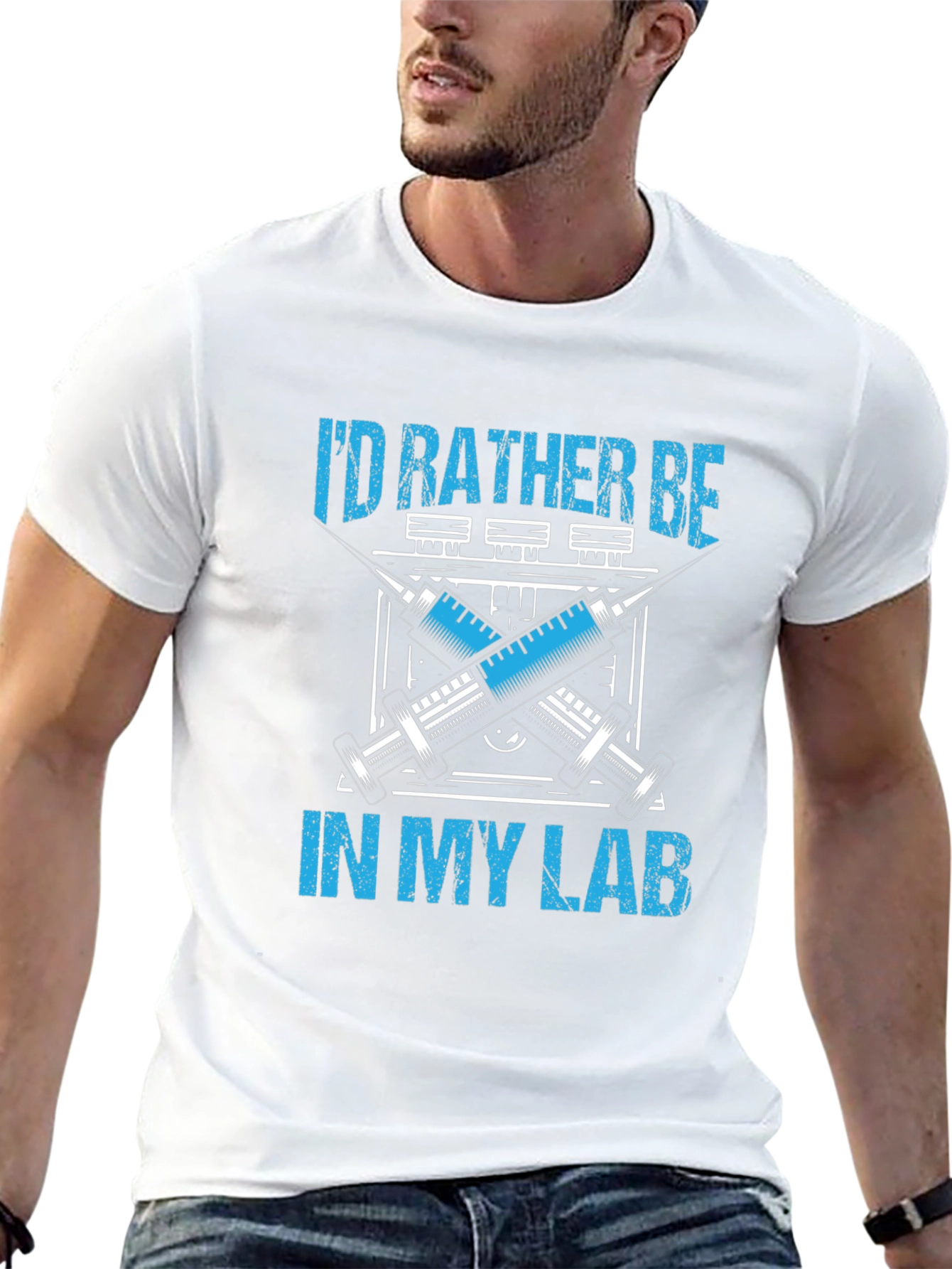 Id Rather Be in My Lab T-Shirt