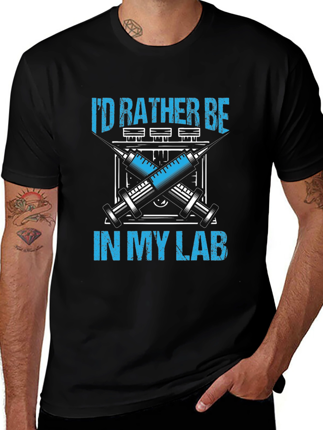 Id Rather Be in My Lab T-Shirt