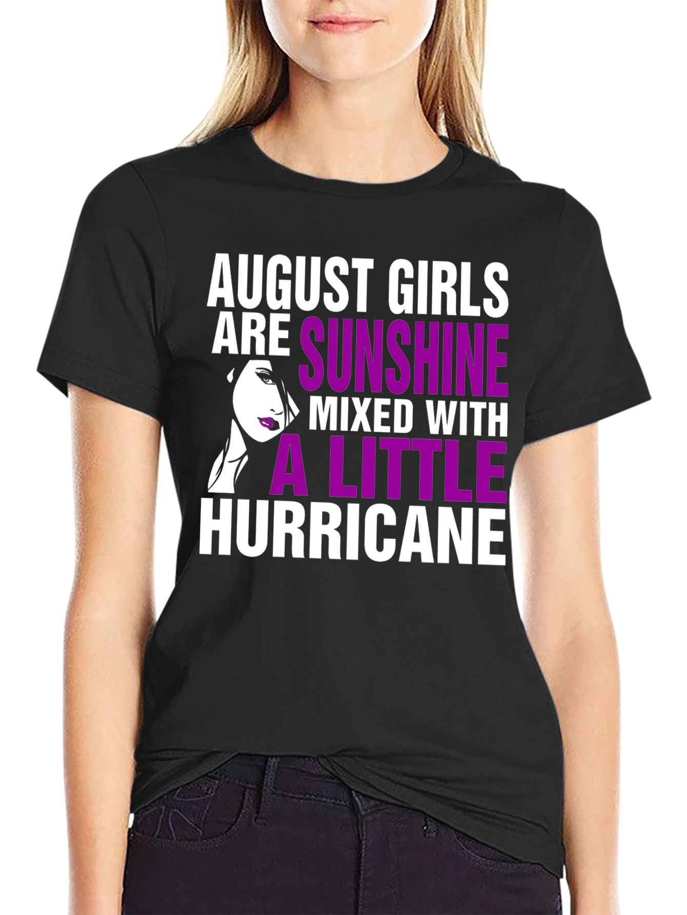 August Girls Sunshine Hurricane Graphic Tee