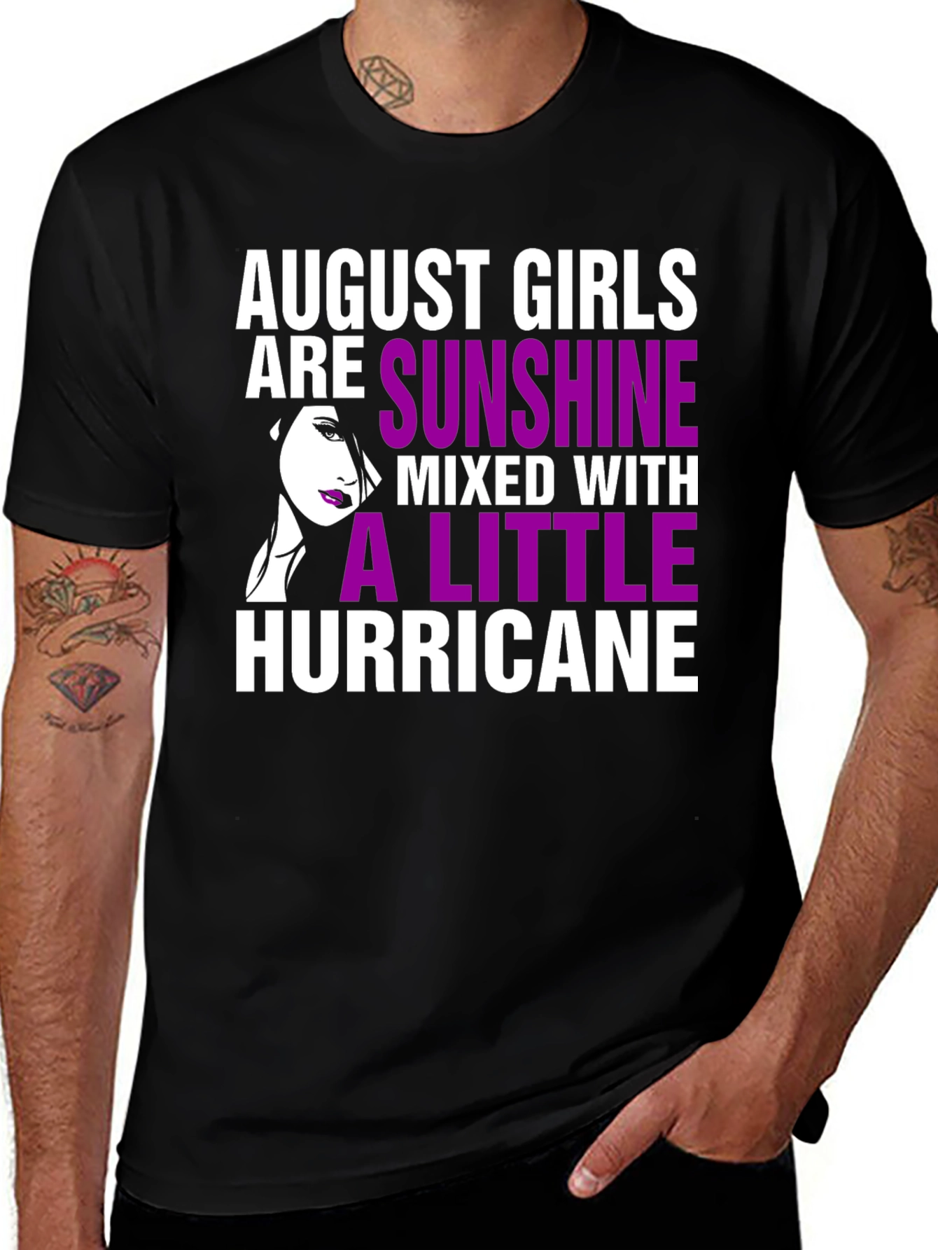 August Girls Sunshine Hurricane Graphic Tee